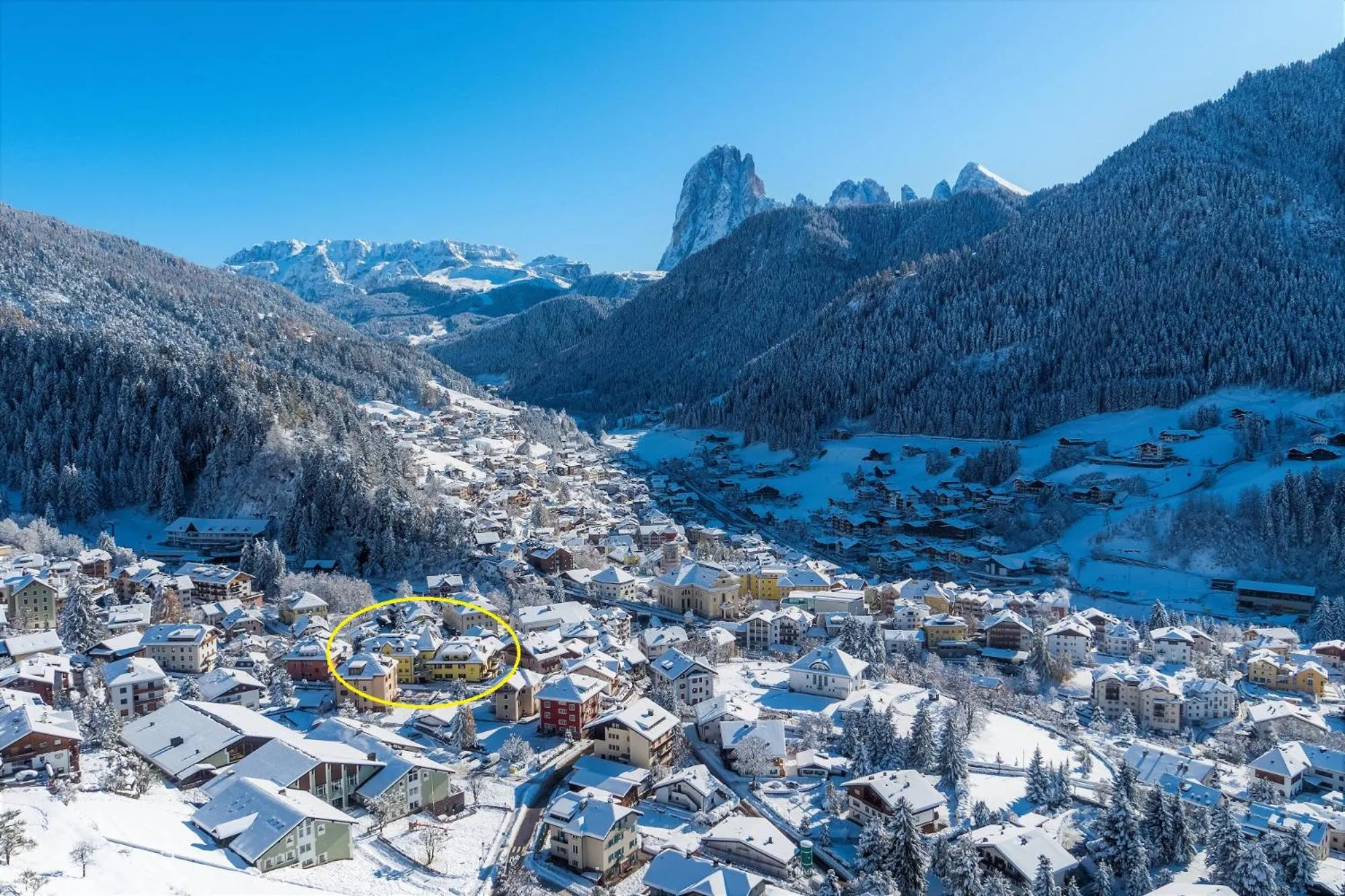 Natural landscape in Residence Villa Stella