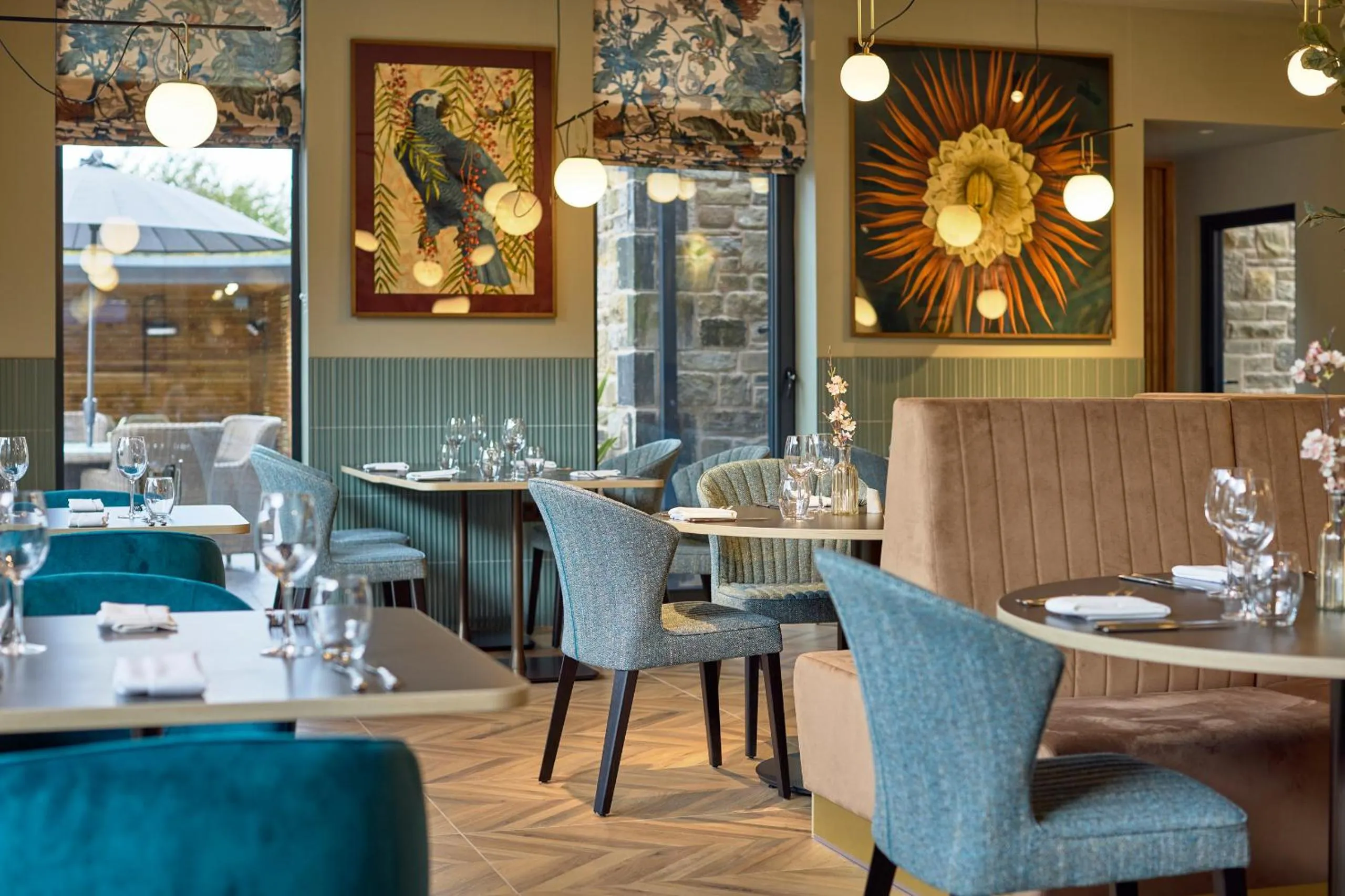 Restaurant/places to eat in Mytton Fold Hotel, Ribble Valley