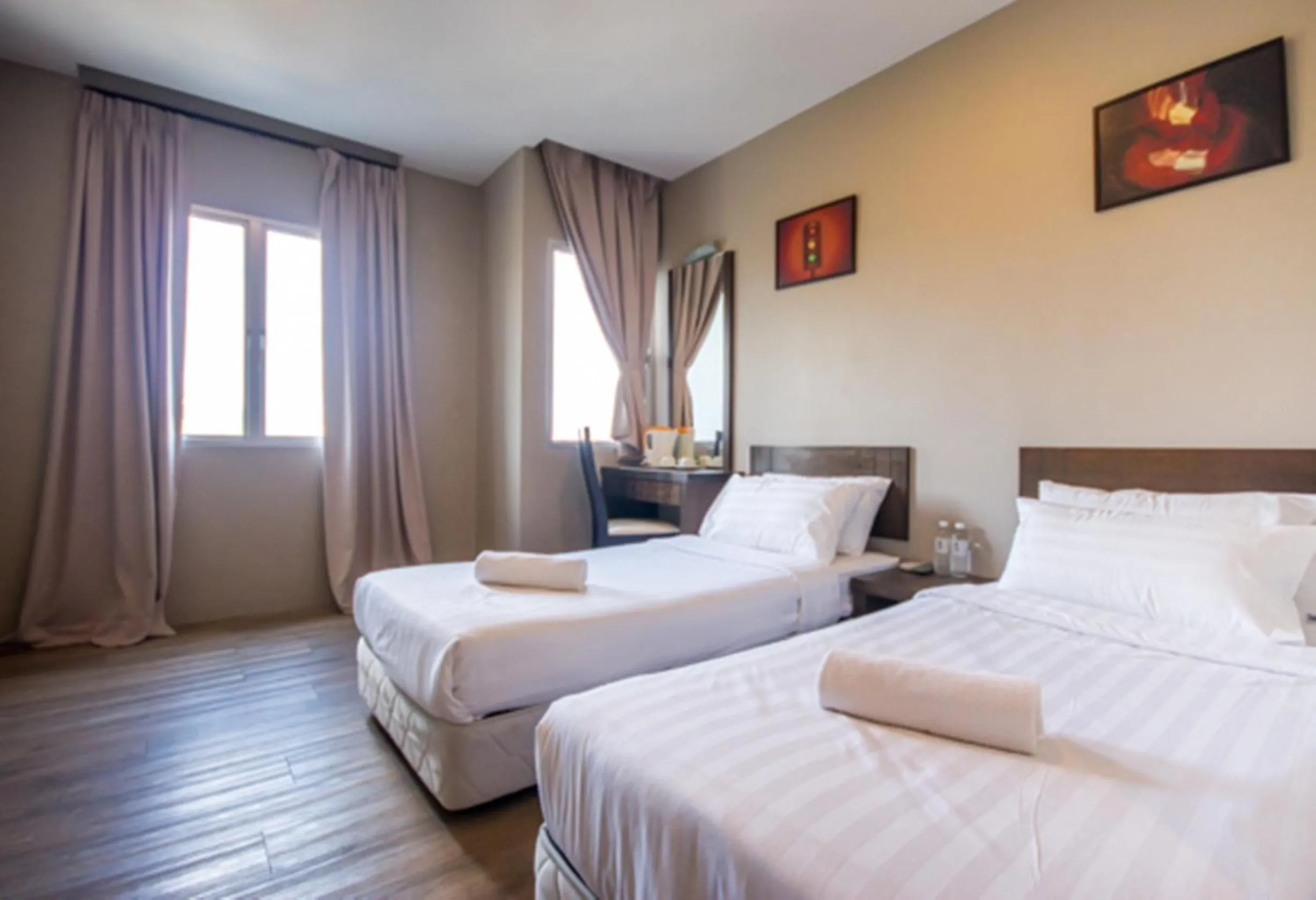 Bed in Chariton Hotel Butterworth