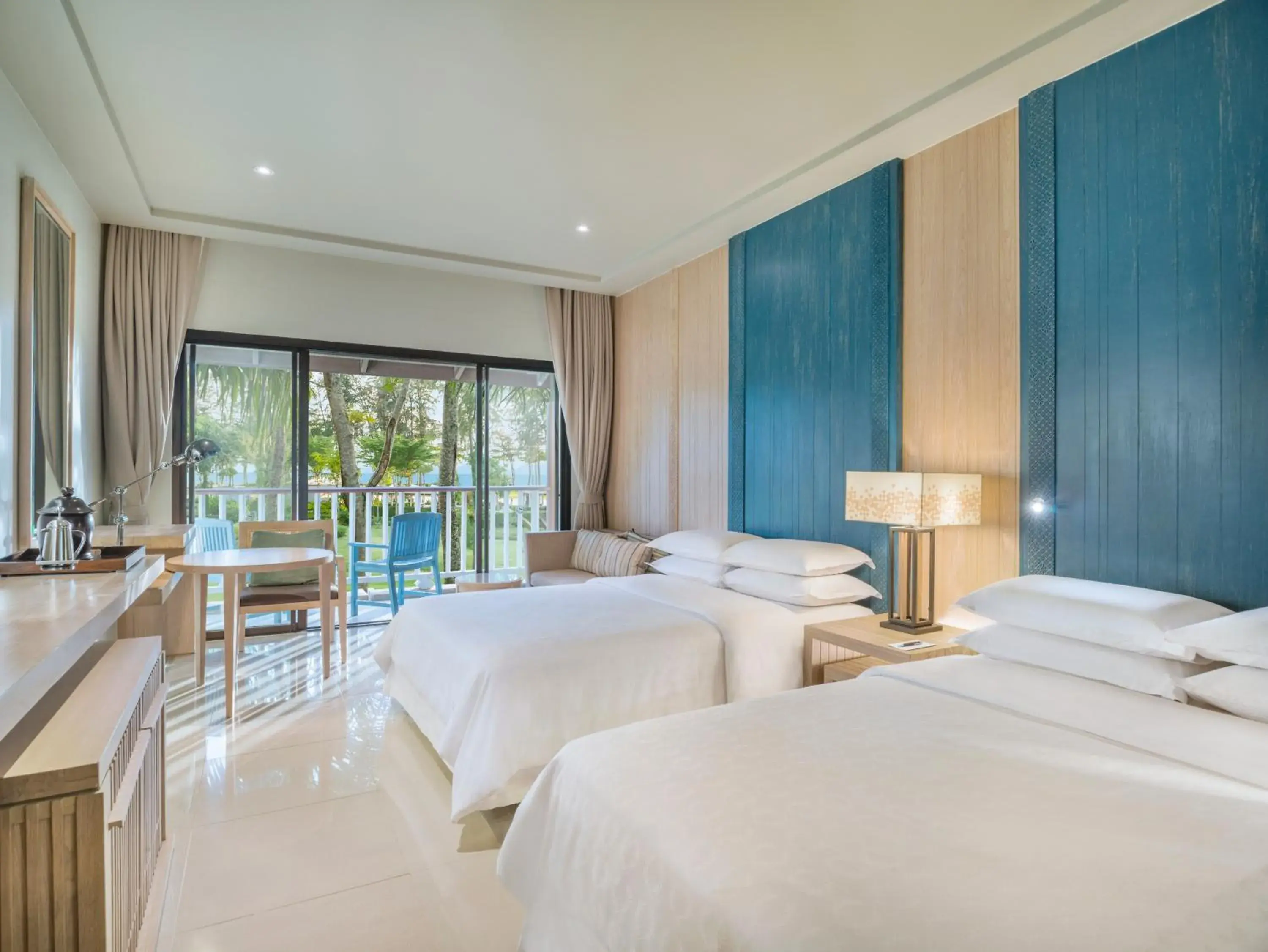 Deluxe Sea Facing Twin Room in Dusit Thani Krabi Beach Resort - SHA Extra Plus Deluxe Sea Facing Twin Room in Dusit Thani Krabi Beach Resort - SHA Extra Plus