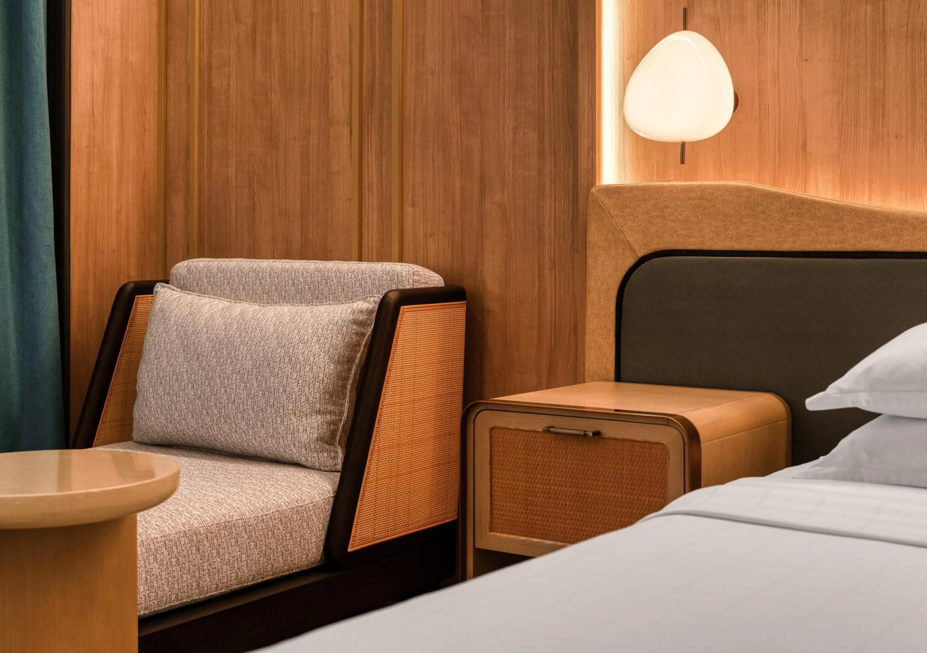 Bed in Dusit Thani Krabi Beach Resort