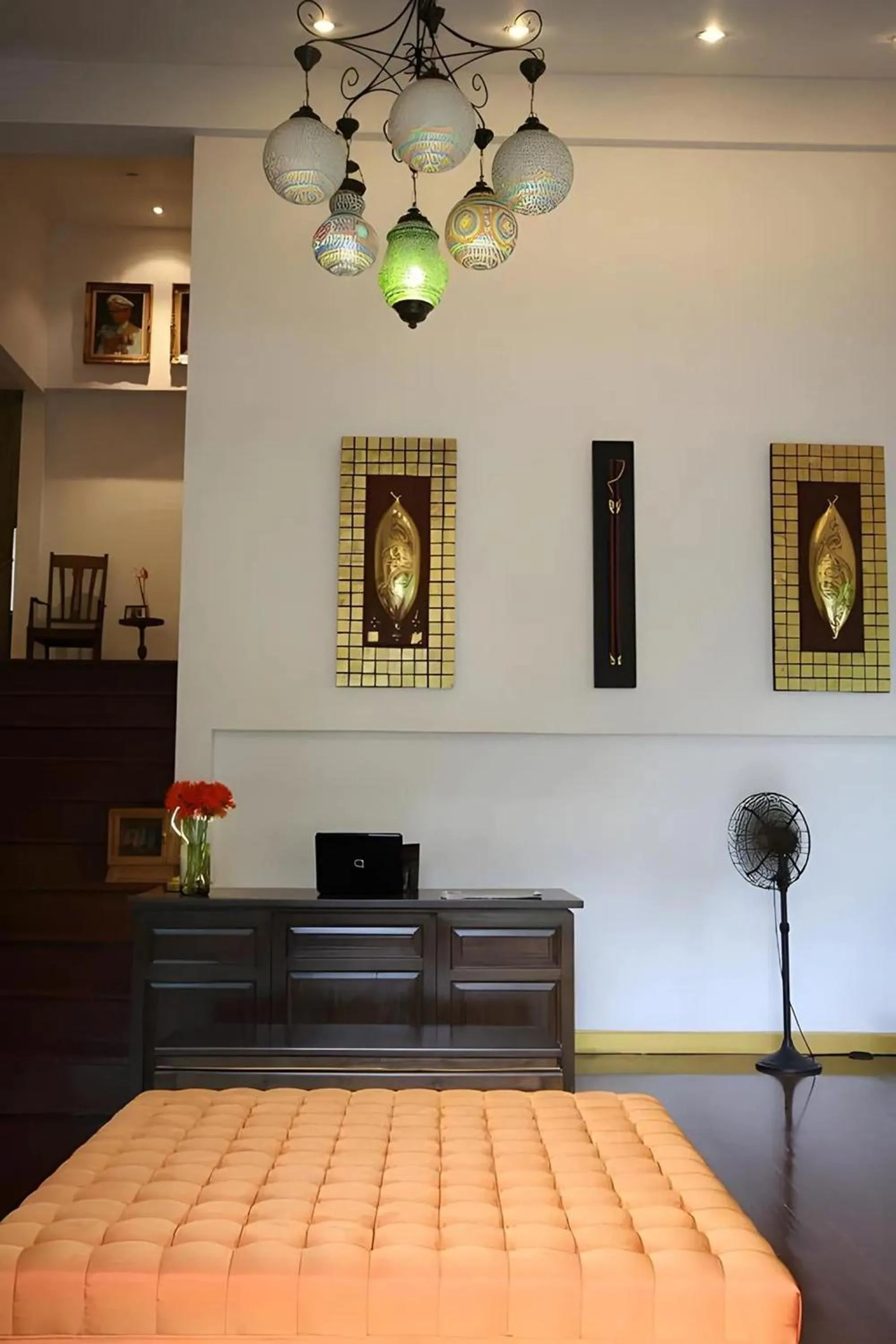 Lobby or reception, Bed in Seven Senses Guesthouse