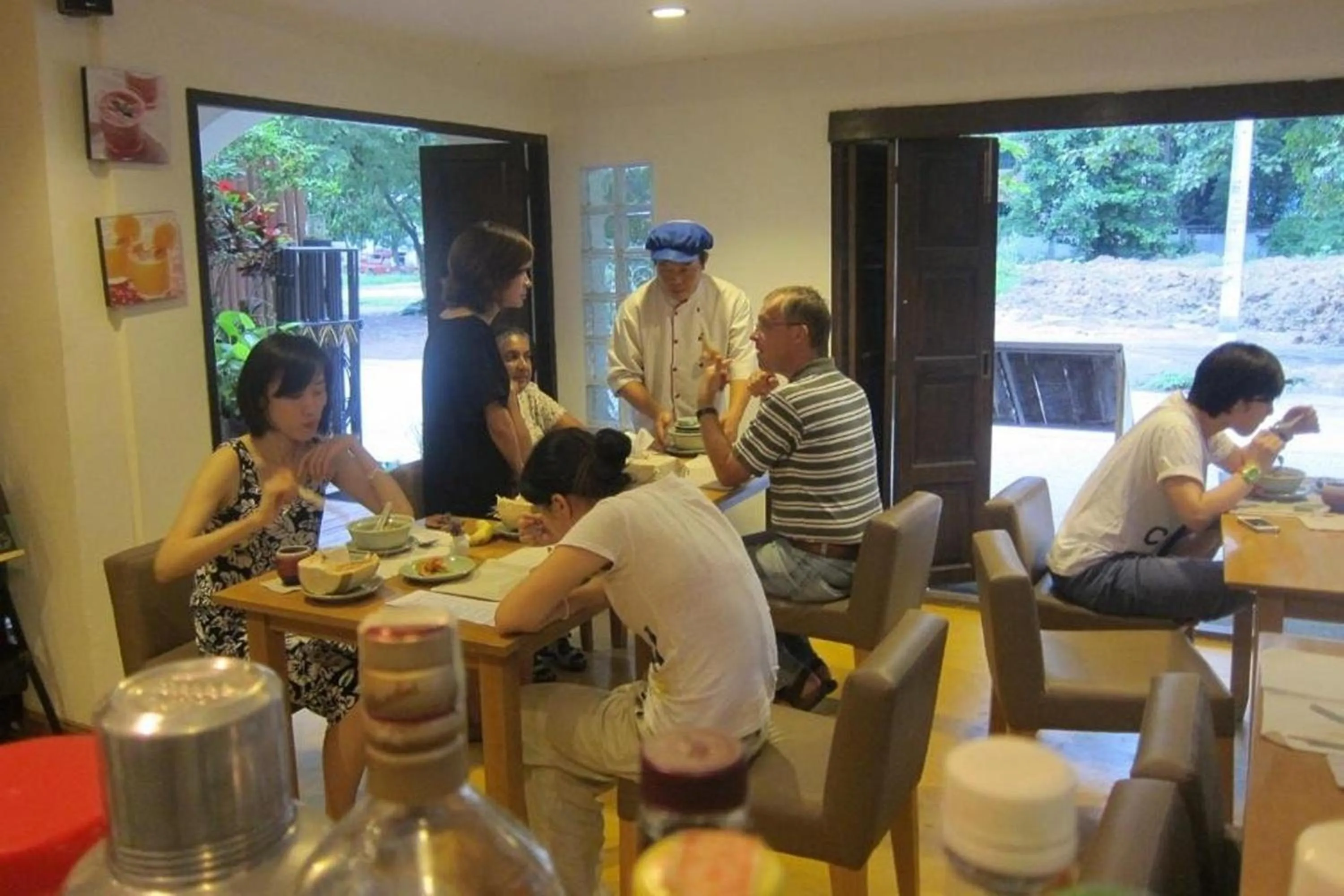 Restaurant/places to eat in Seven Senses Guesthouse