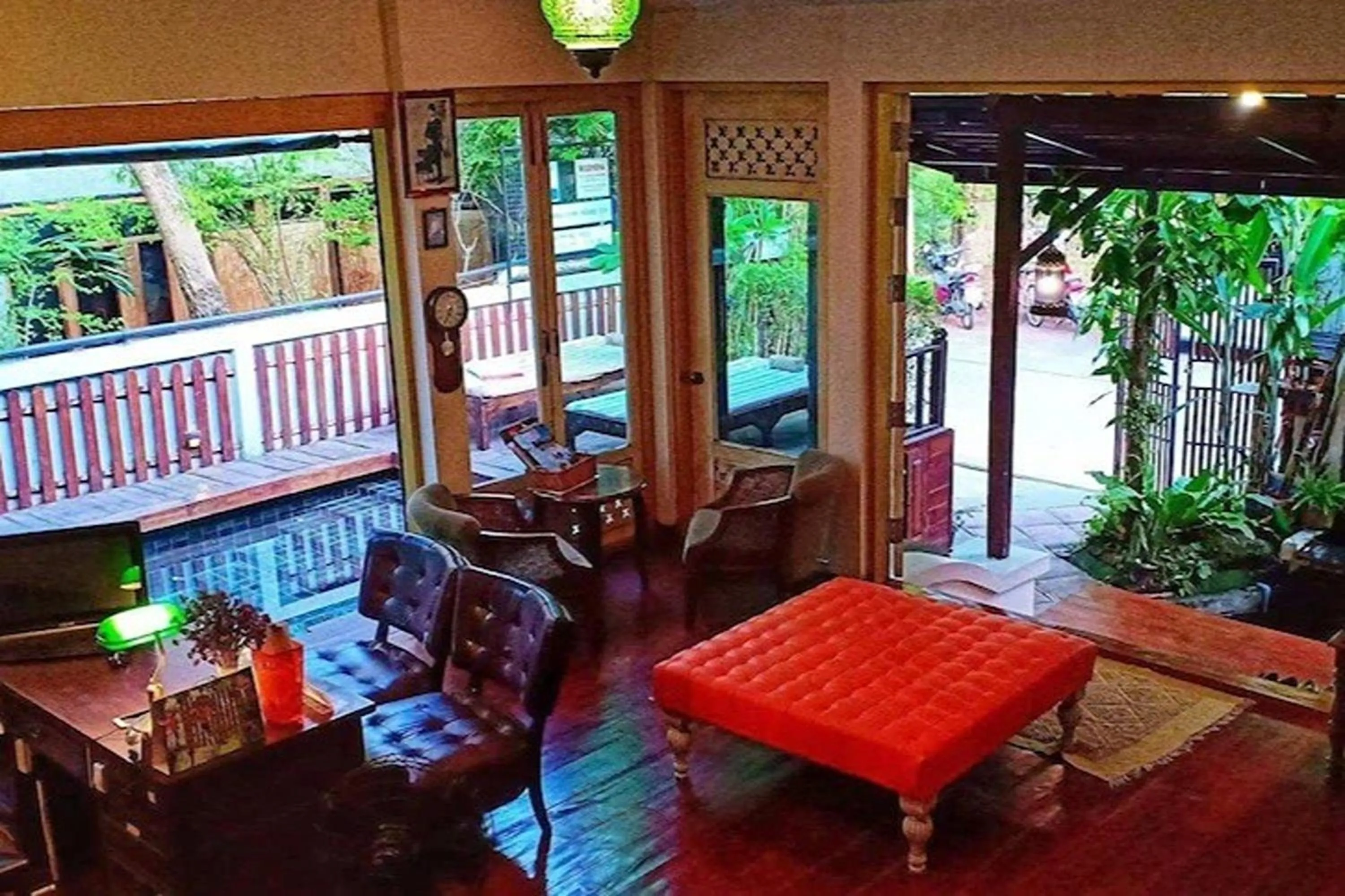 Seating area in Seven Senses Guesthouse