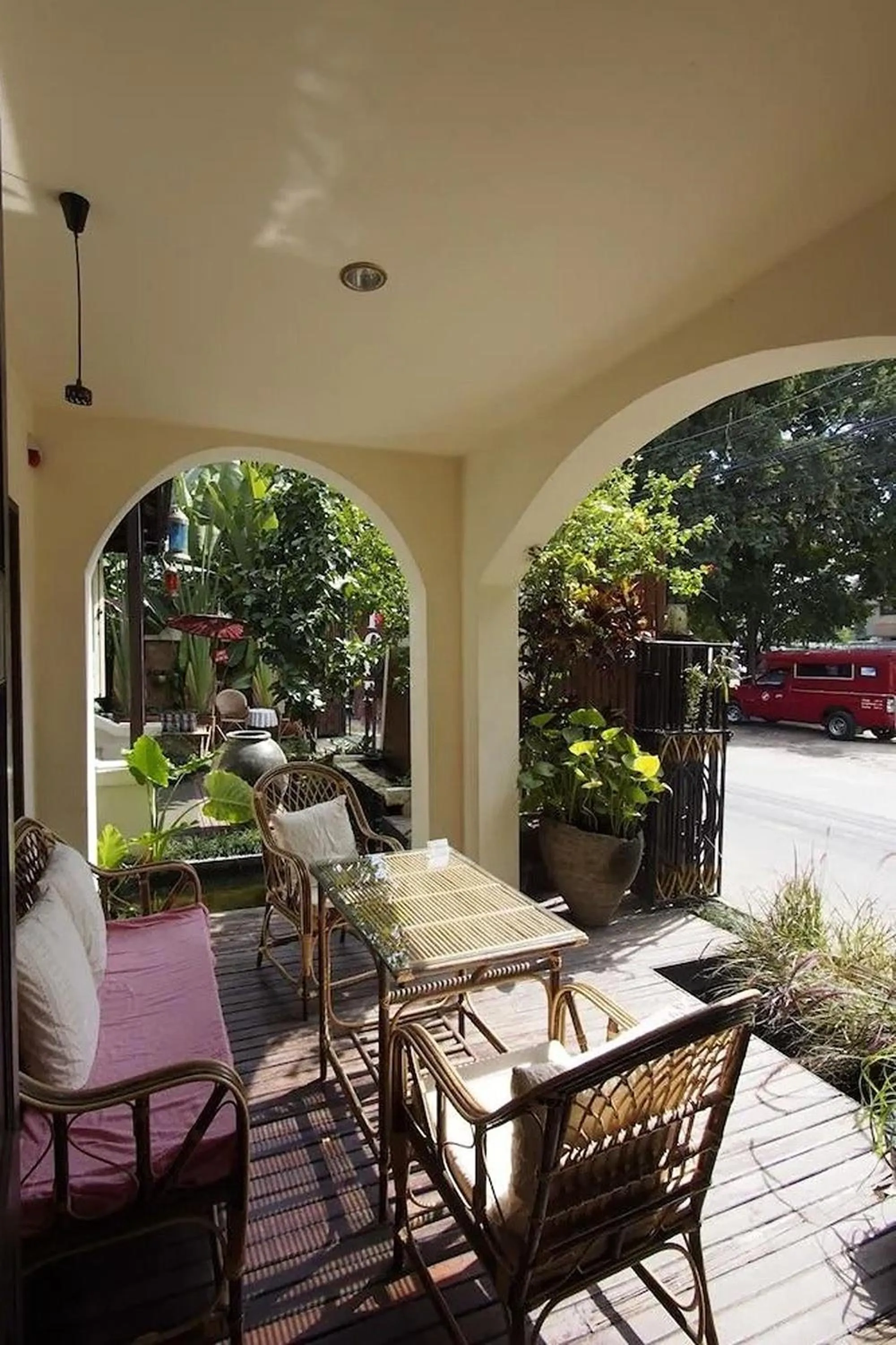 Seating area in Seven Senses Guesthouse