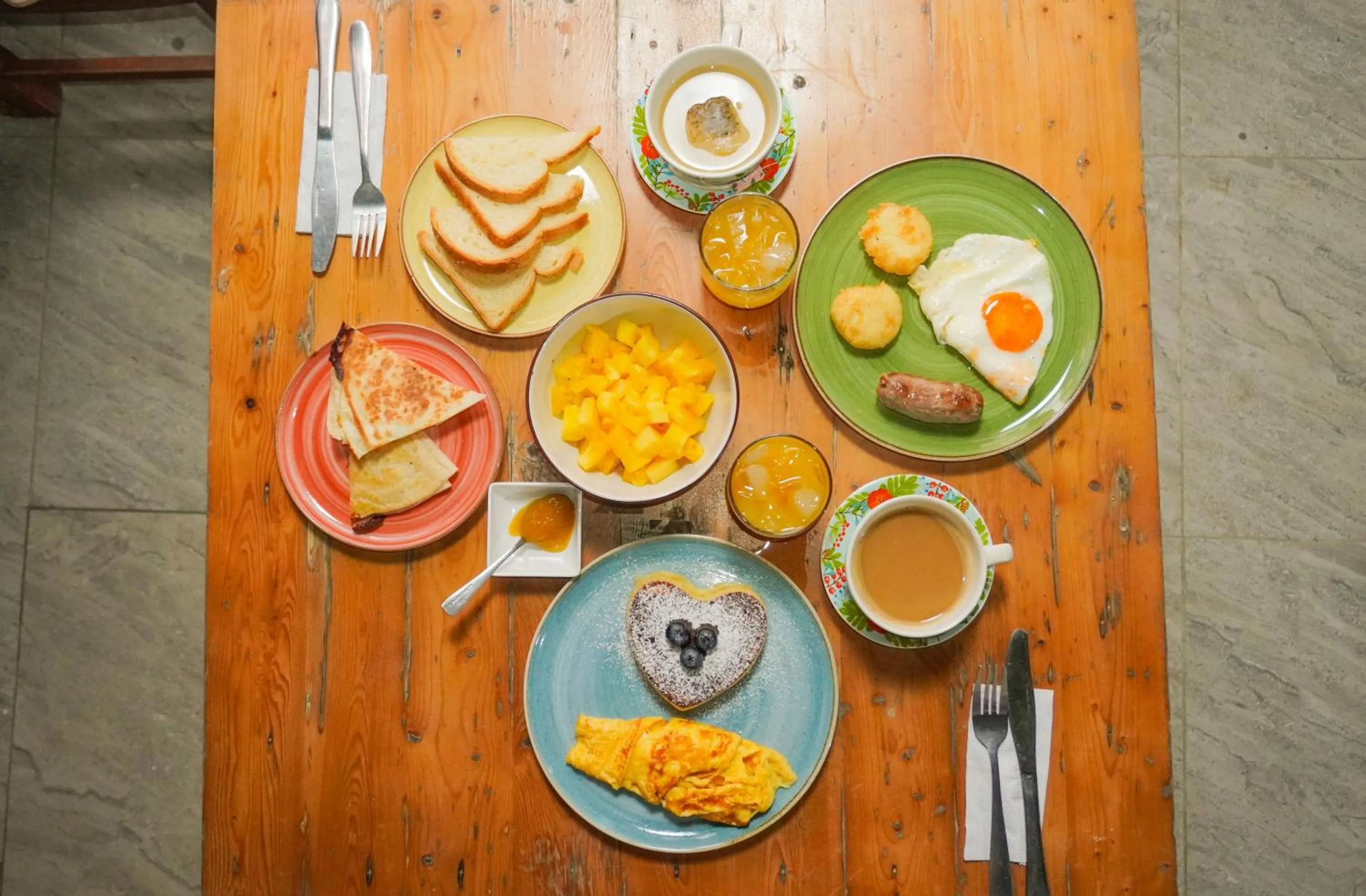 Breakfast in Vito Hotel Boutique Taganga