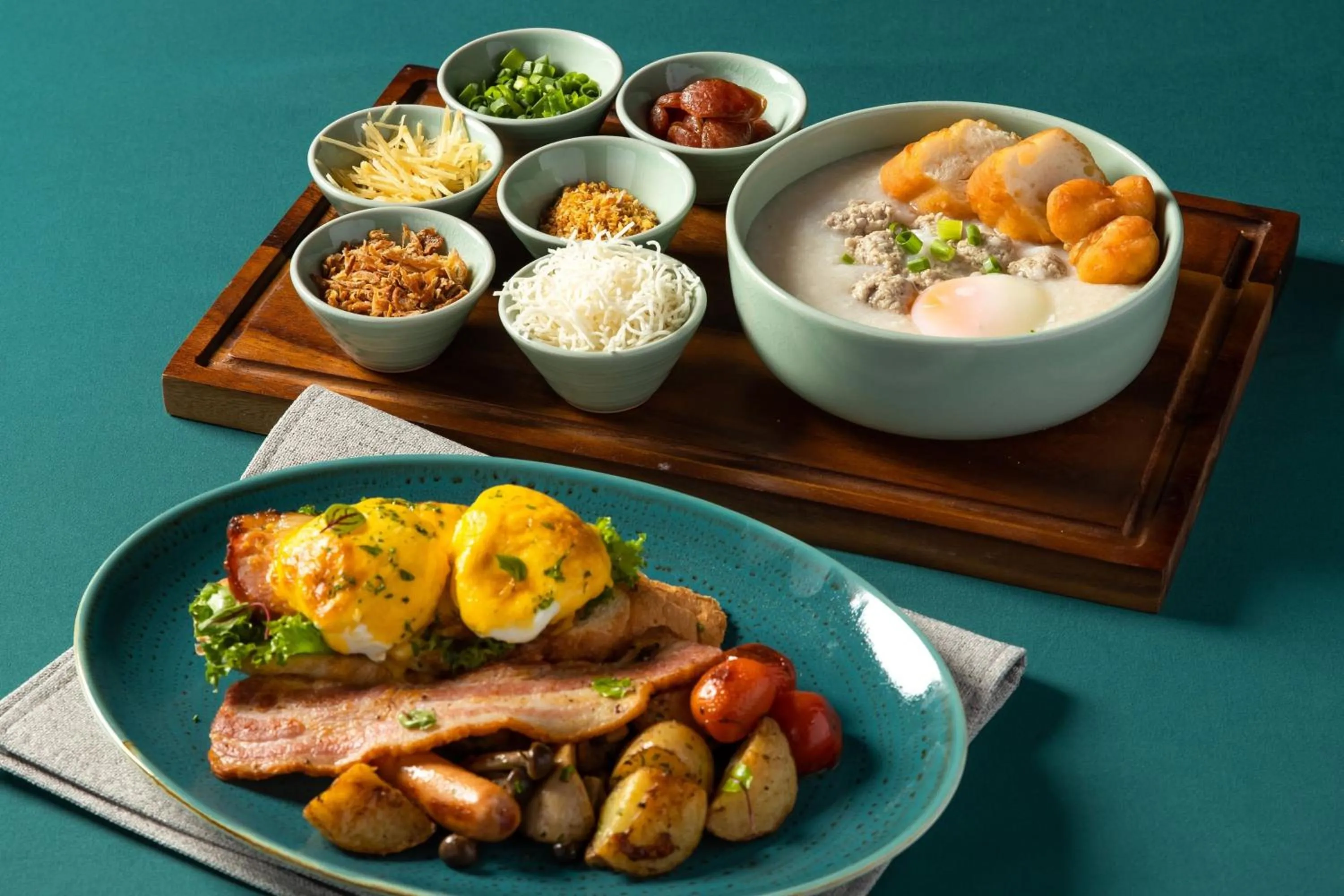 Breakfast in Chiang Mai Marriott Hotel