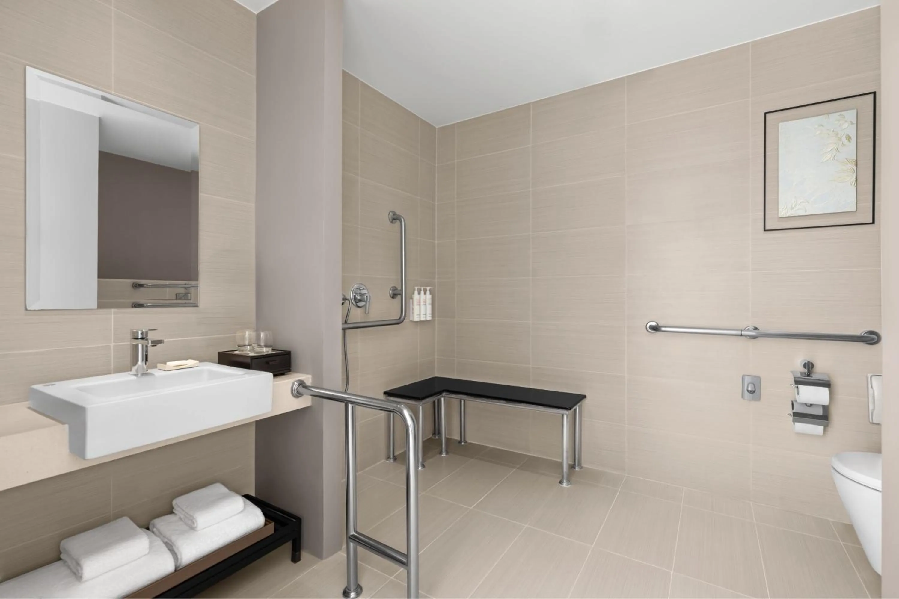 Bathroom in Chiang Mai Marriott Hotel