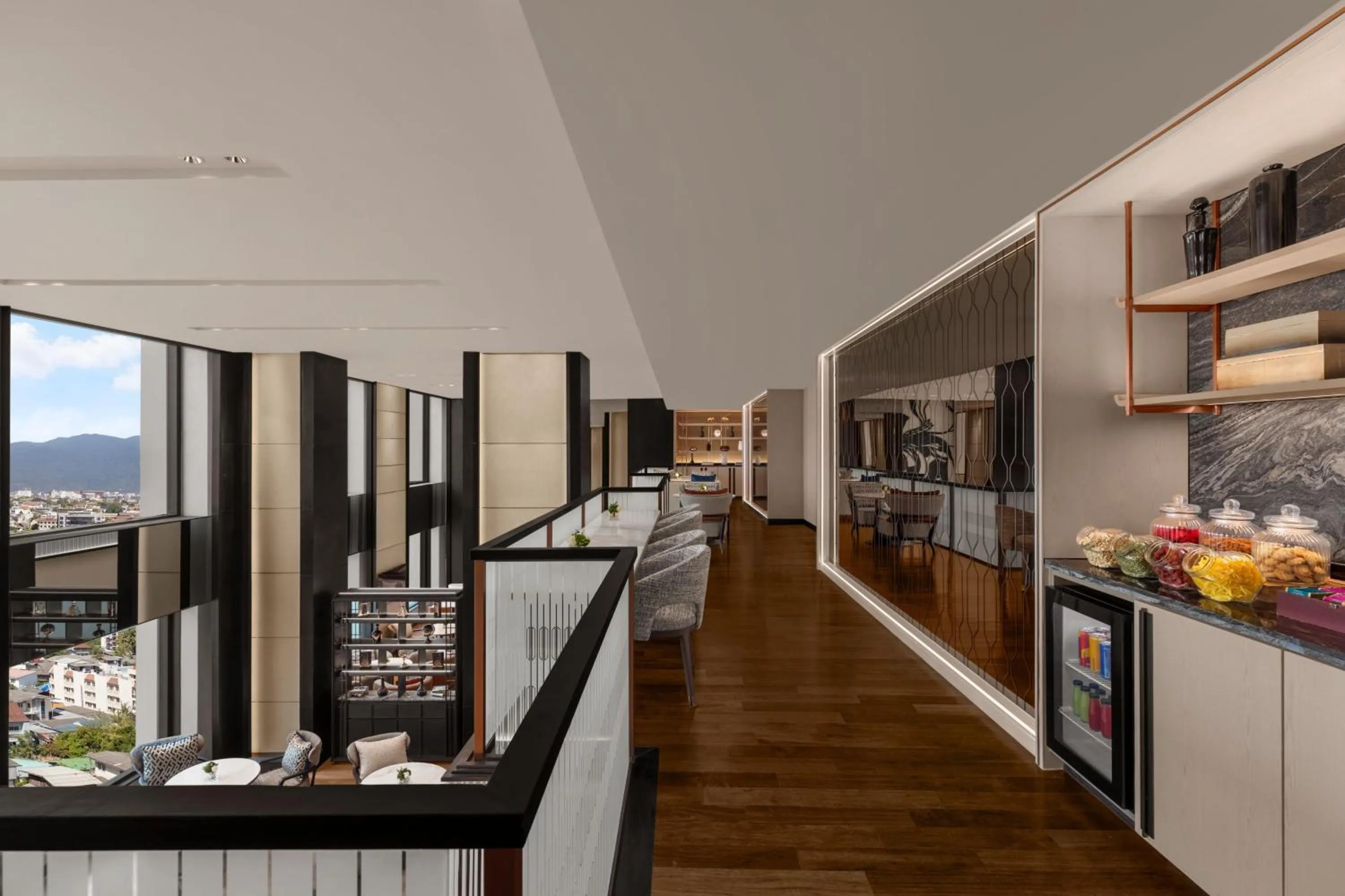 Lounge or bar in Chiang Mai Marriott Hotel