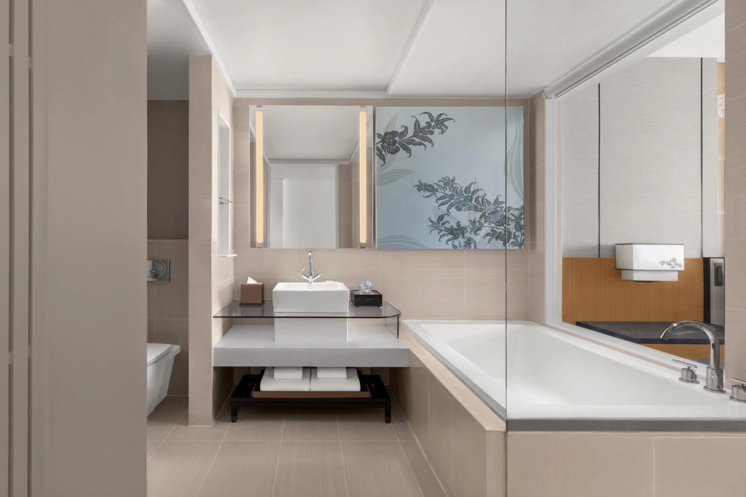 Bathroom in Chiang Mai Marriott Hotel