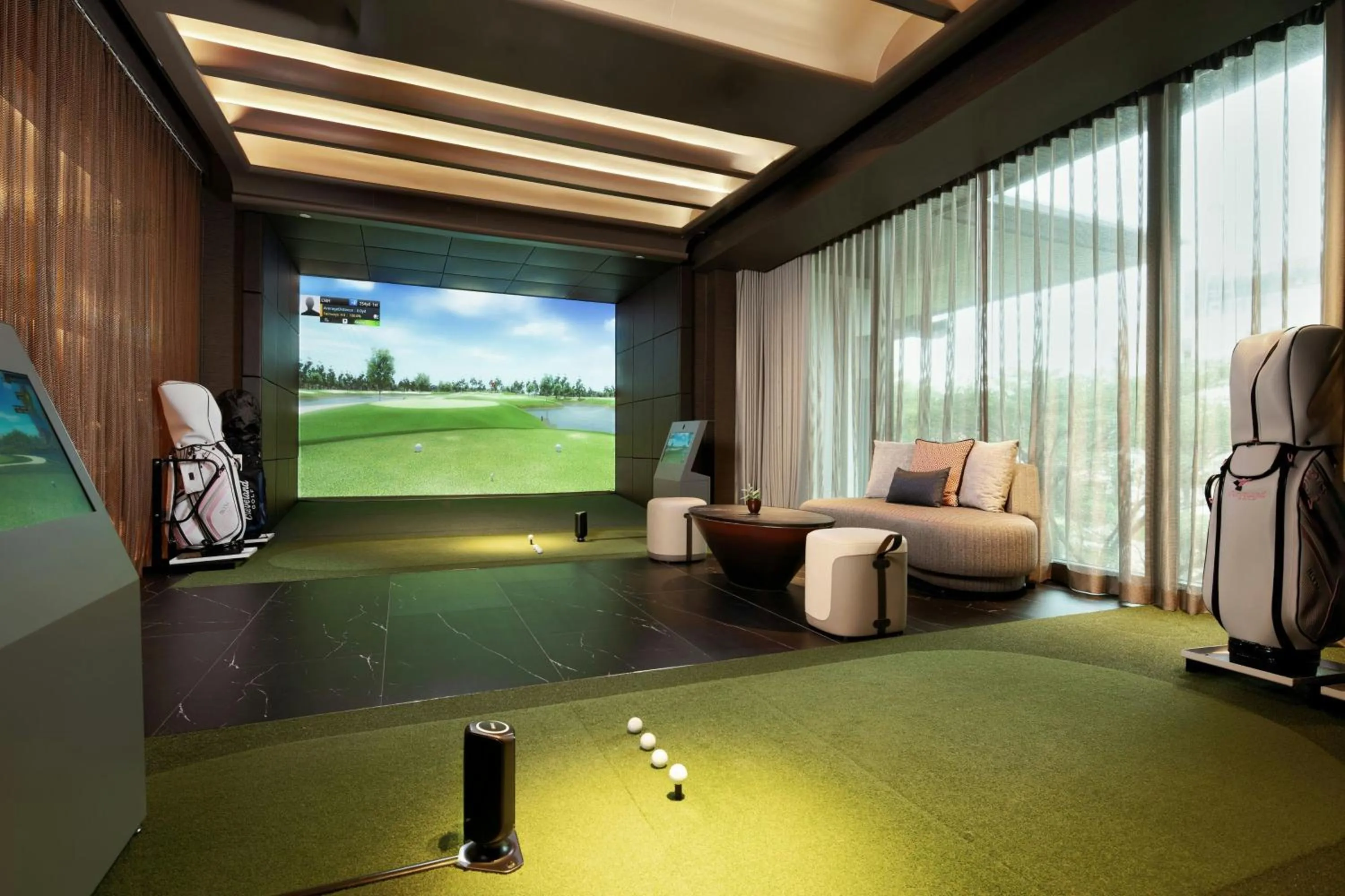 Lounge or bar in Chiang Mai Marriott Hotel