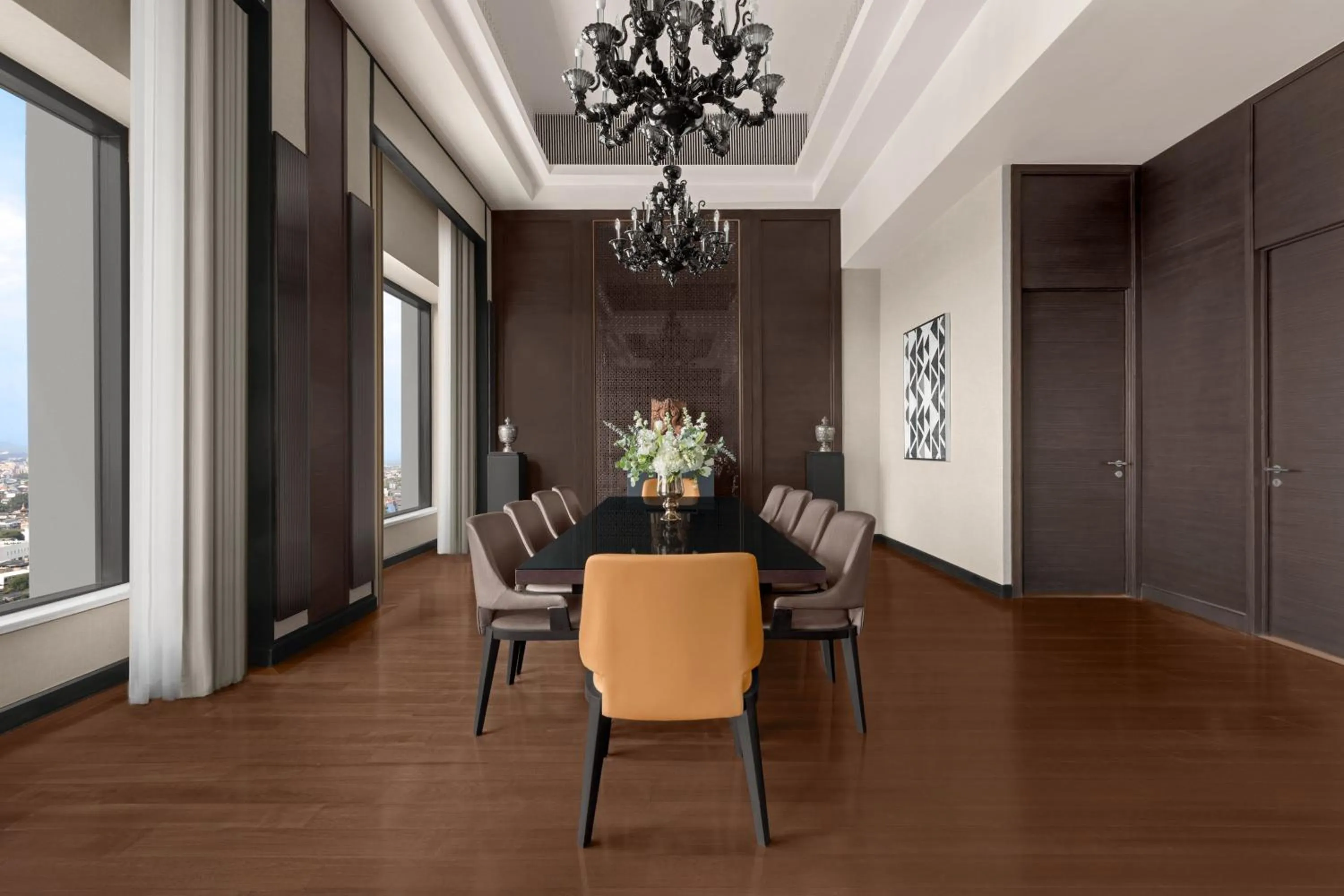 Bedroom in Chiang Mai Marriott Hotel