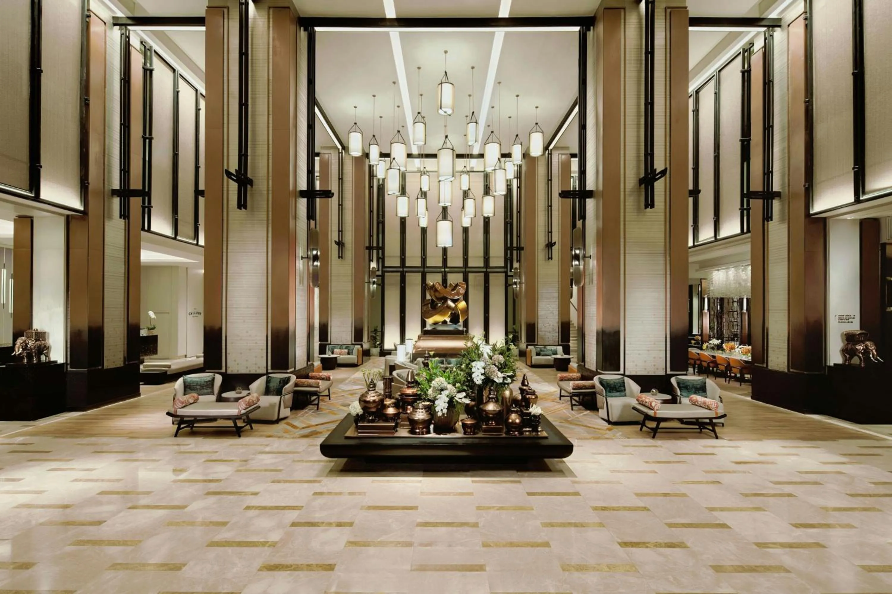 Lobby or reception in Chiang Mai Marriott Hotel