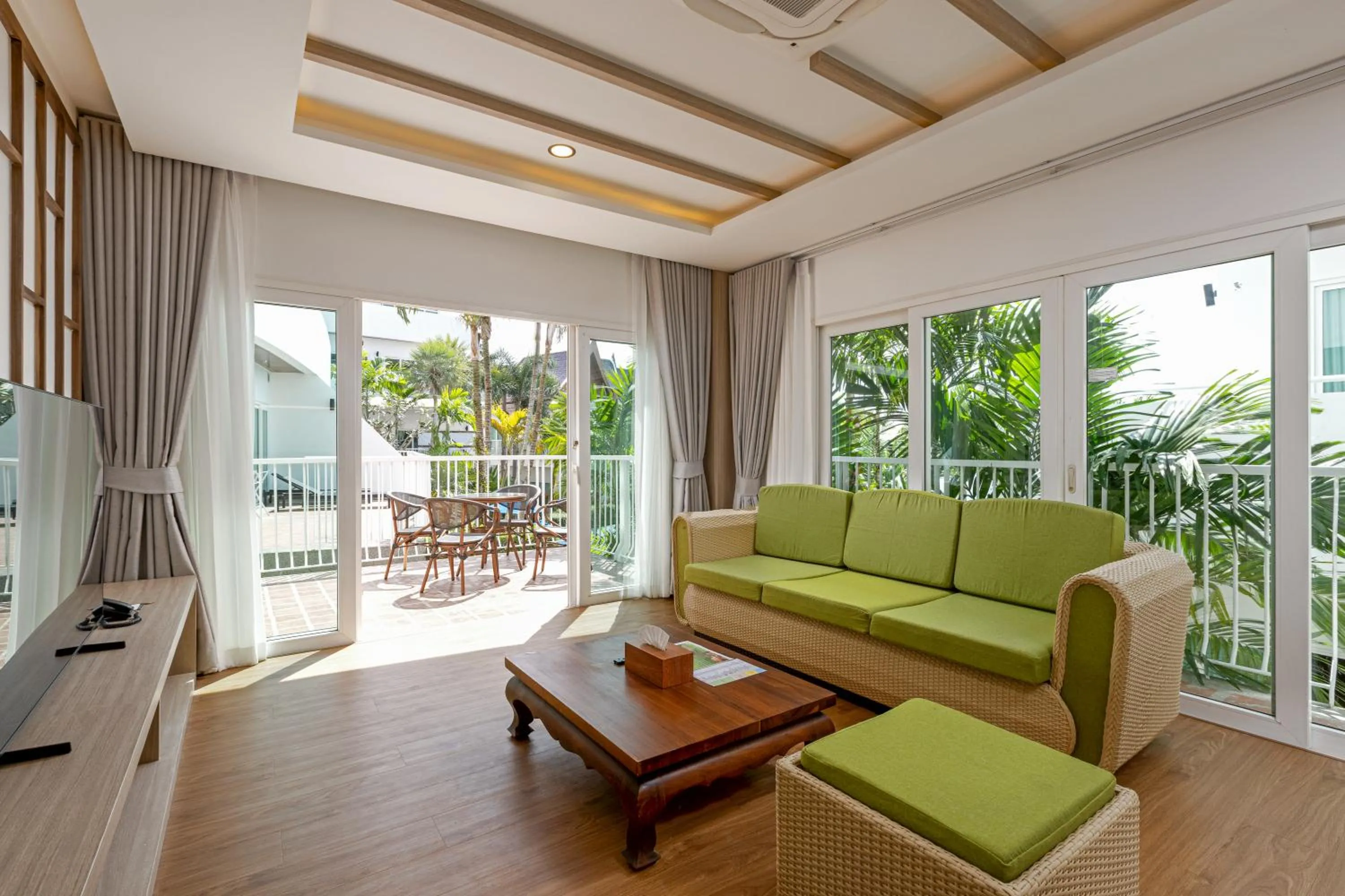 Seating area in Phunawa Resort Phuket Karon Beach - SHA Plus
