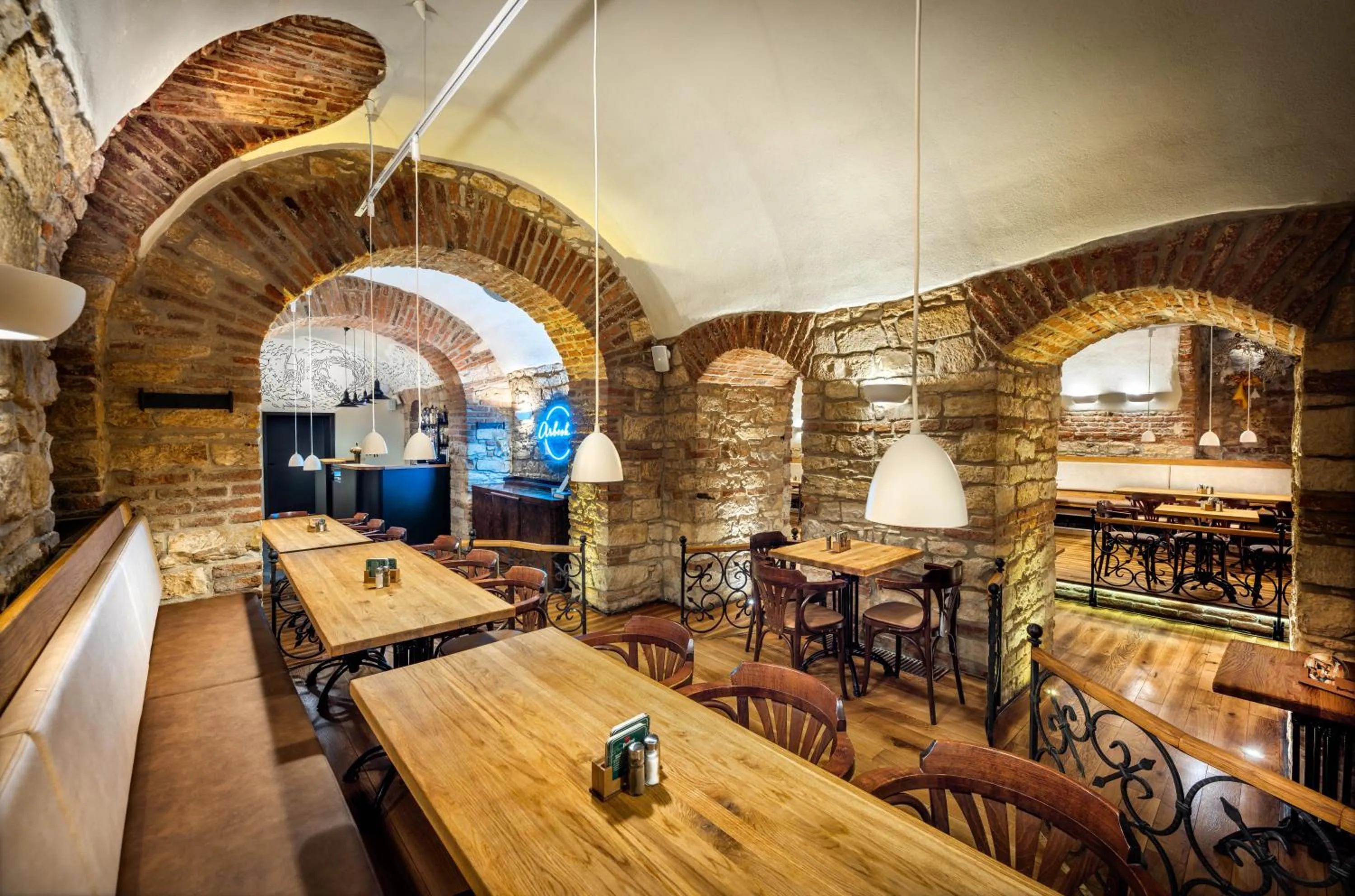 Restaurant/places to eat in Martin Hotel Prague