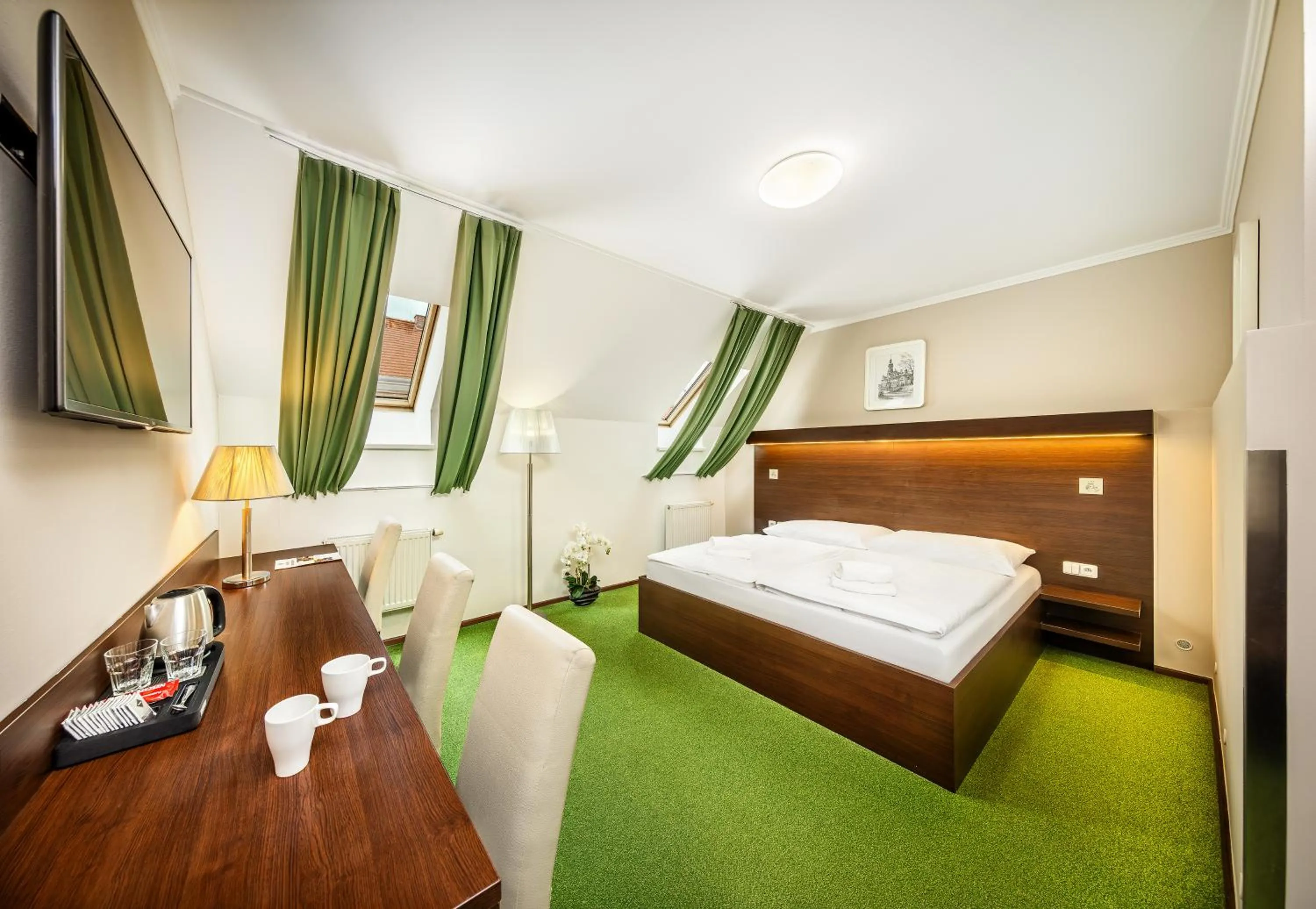 Bedroom, Bed in Martin Hotel Prague