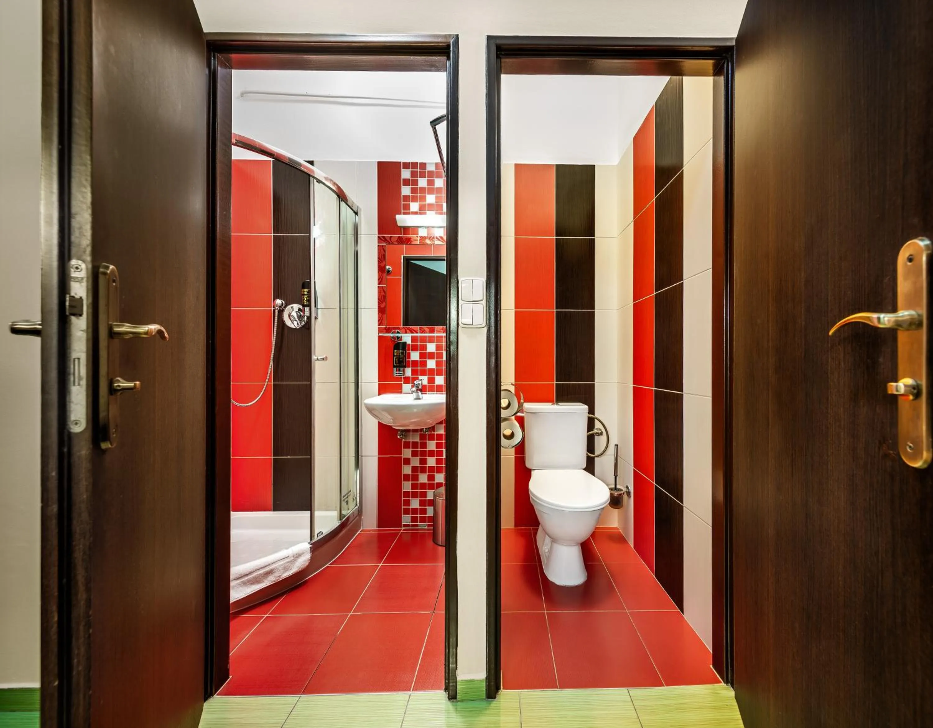 Toilet in Martin Hotel Prague