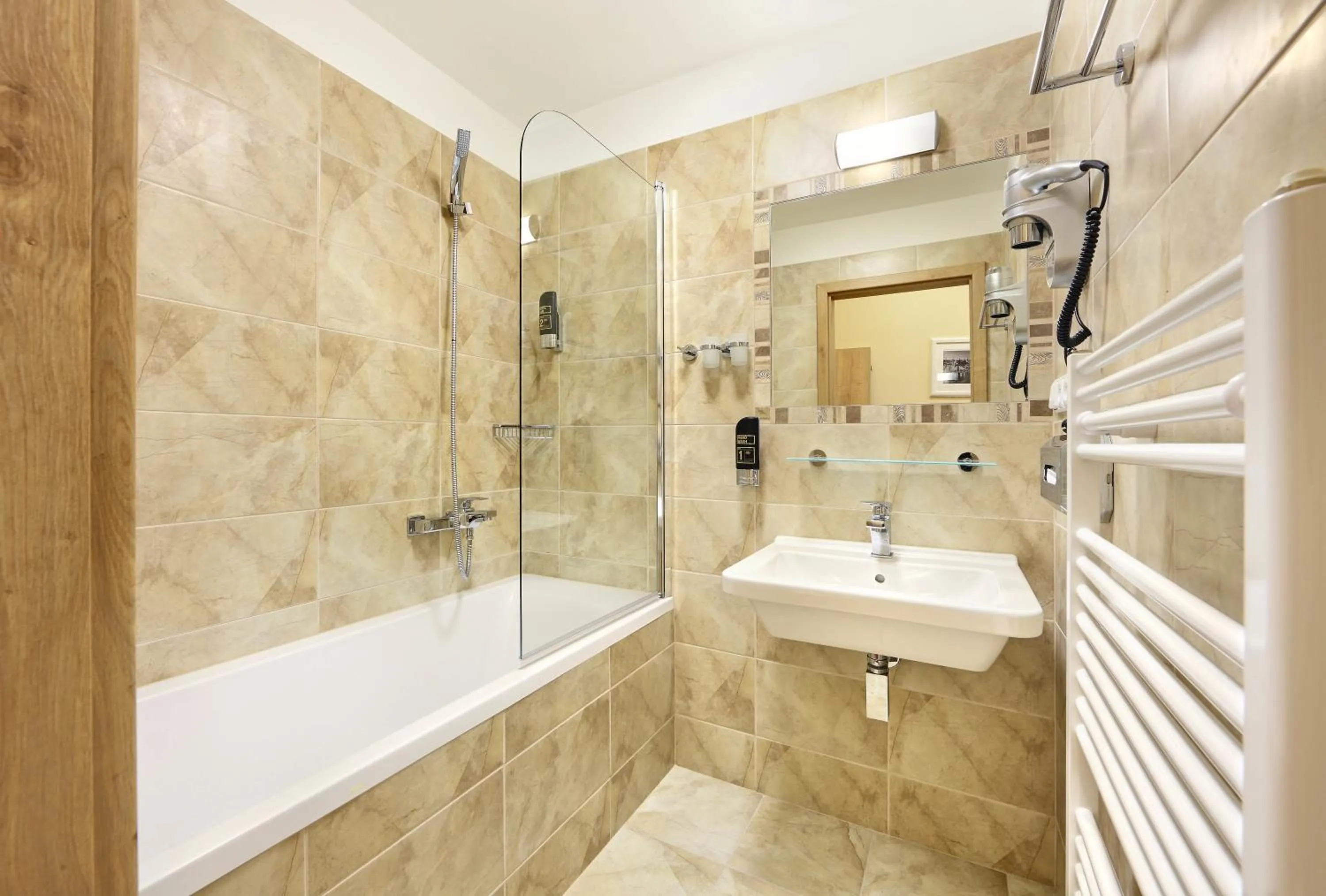 Bathroom in Martin Hotel Prague