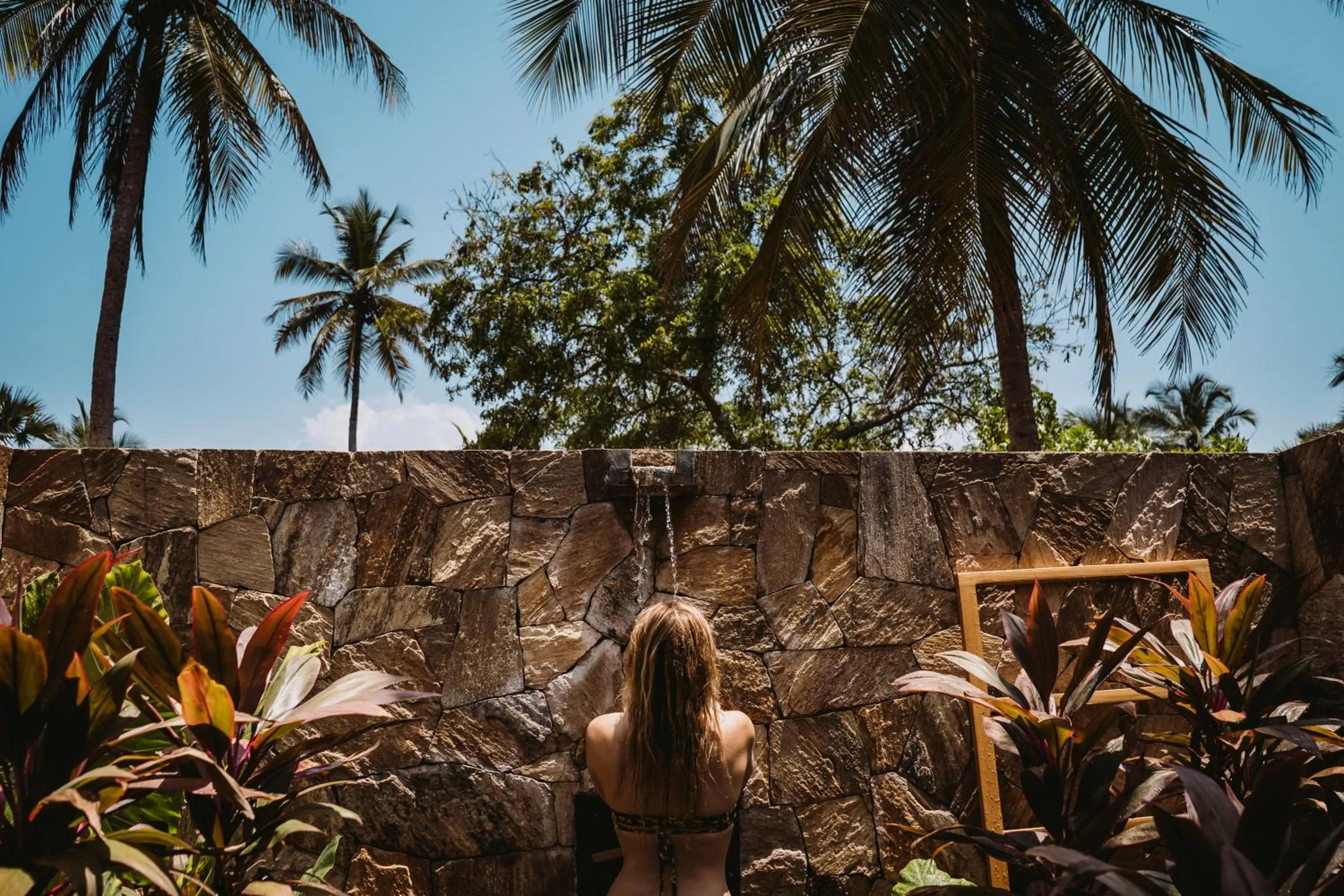 Shower in Karpaha Sands