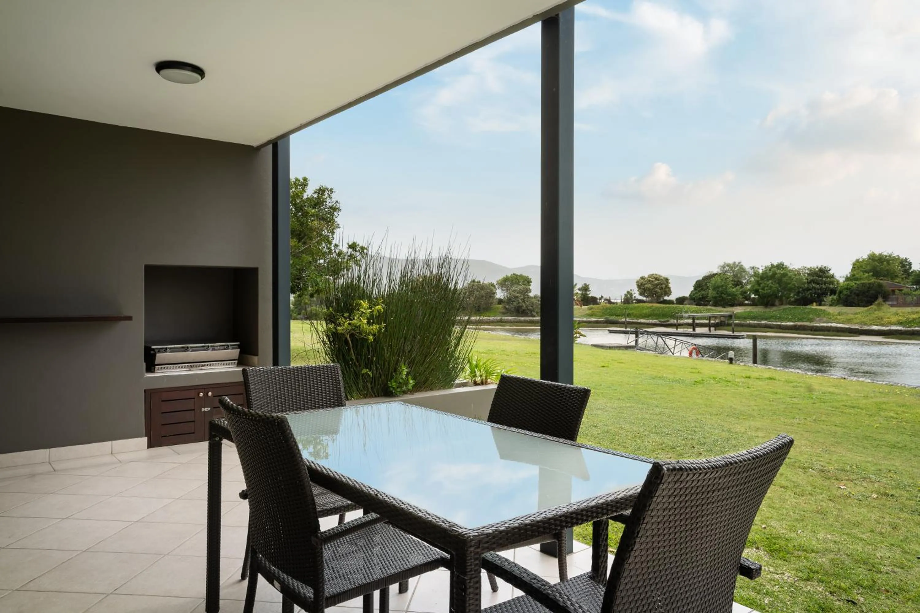 fireplace in Premier Resort The Moorings, Knysna