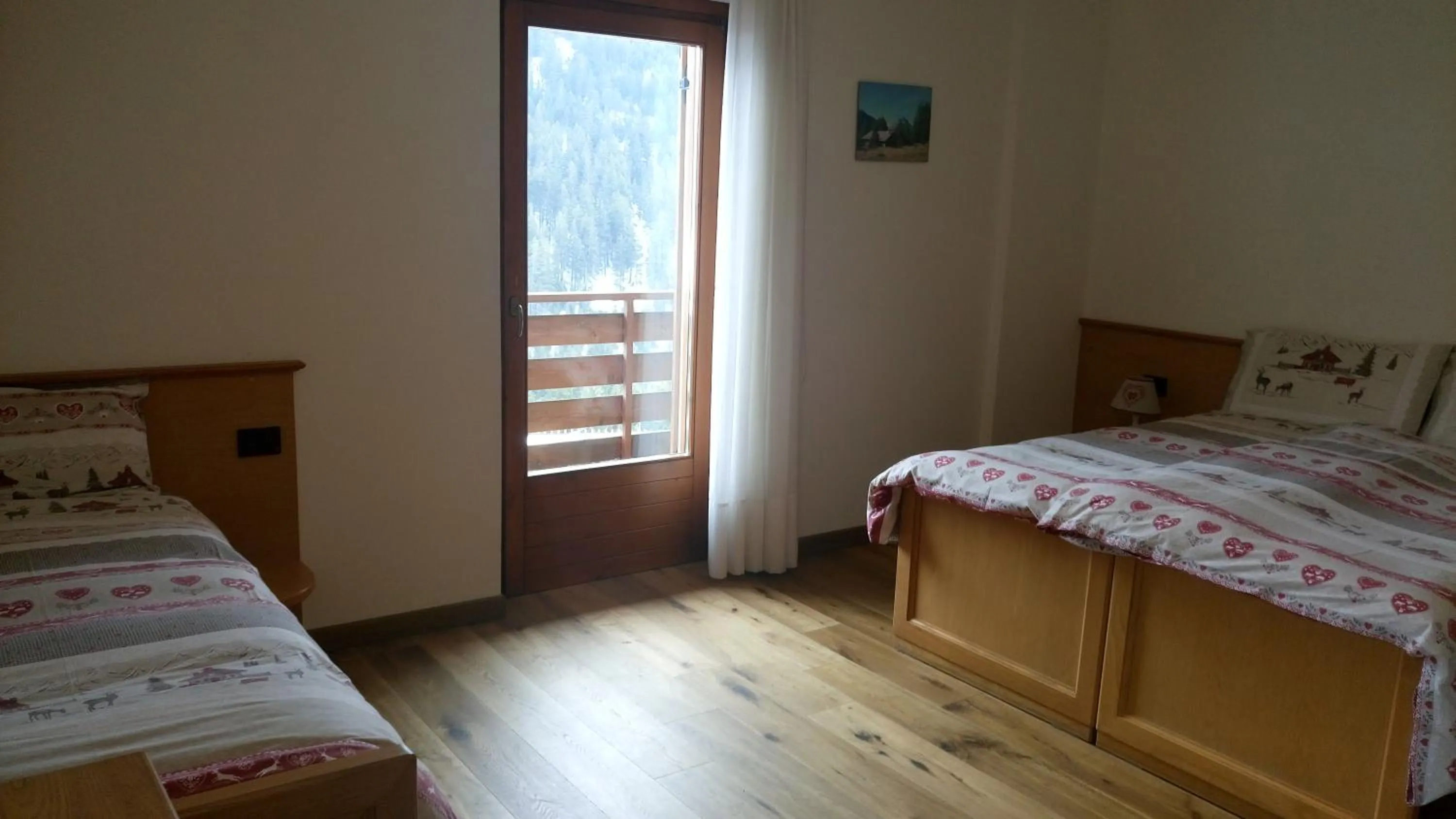 Balcony/Terrace, Bed in Meublè Rosalpina