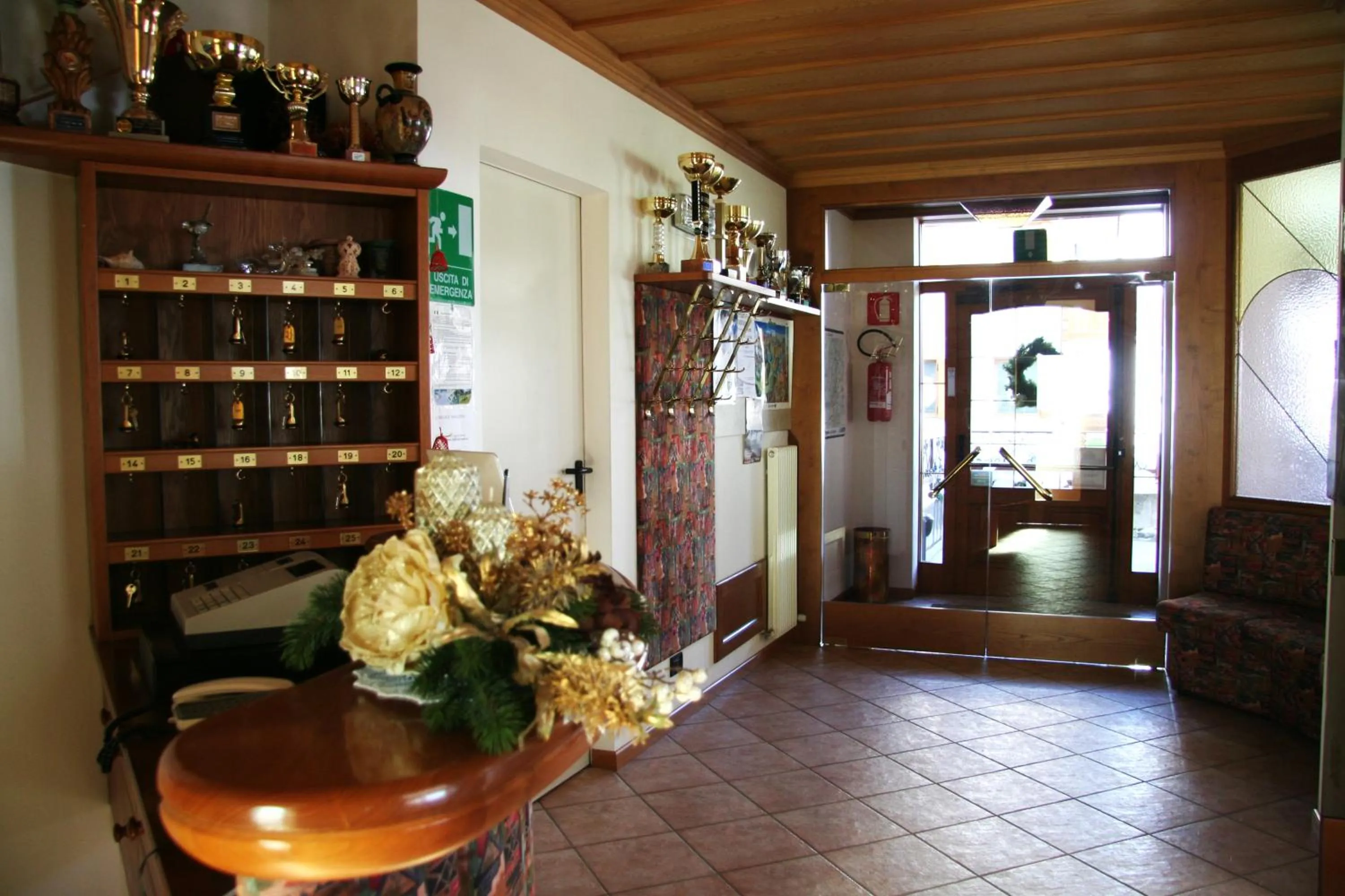 Lobby or reception in Meublè Rosalpina