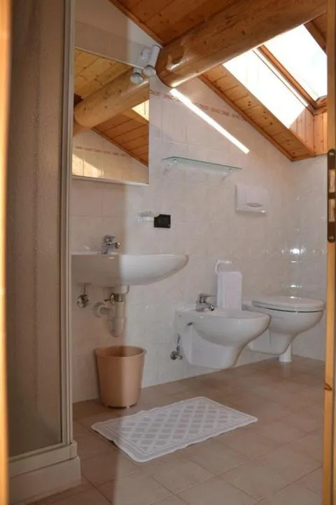 Shower in Meublè Rosalpina