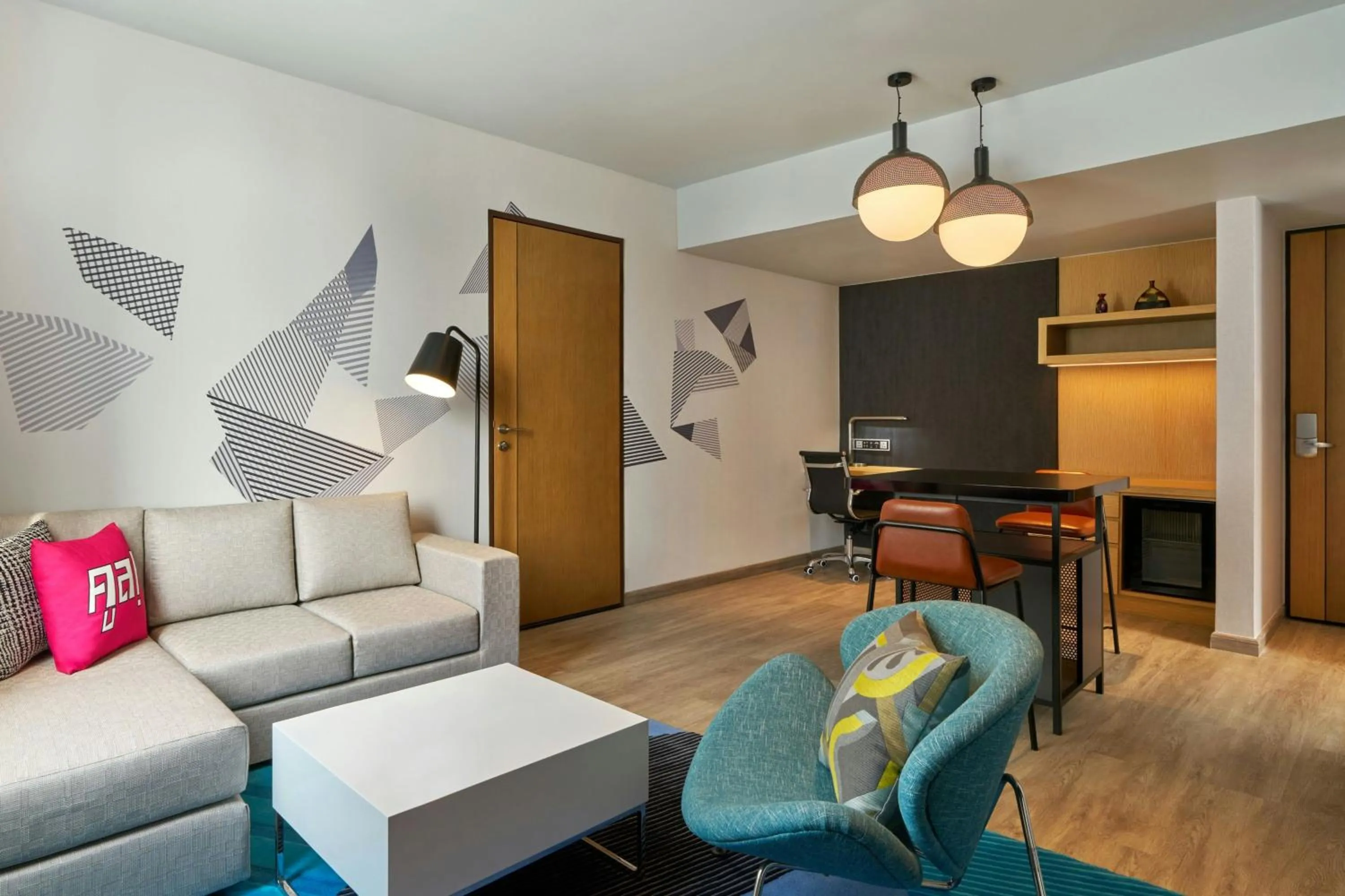 Living room in Aloft Bangkok - Sukhumvit 11