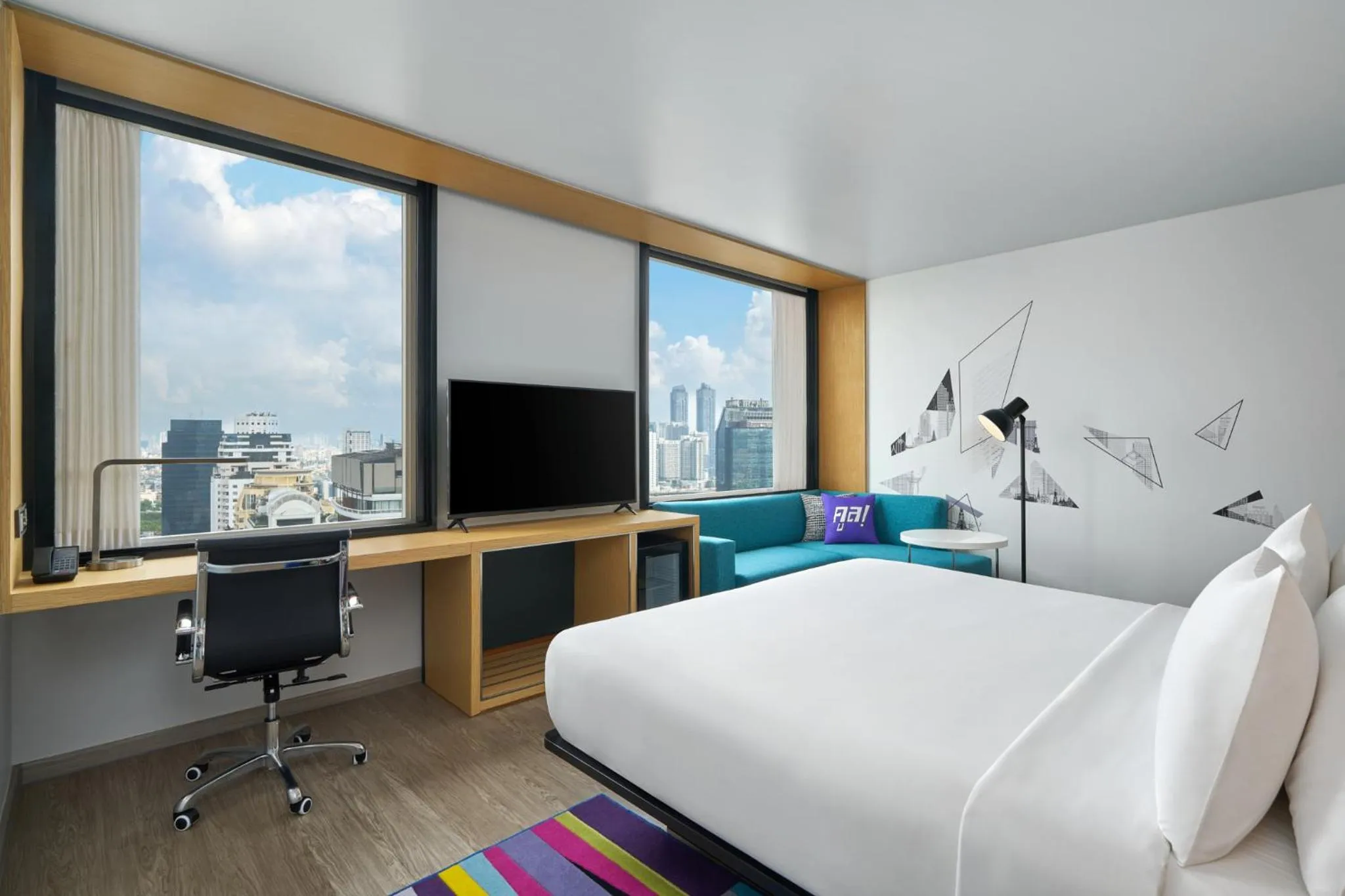 Bed in Aloft Bangkok - Sukhumvit 11