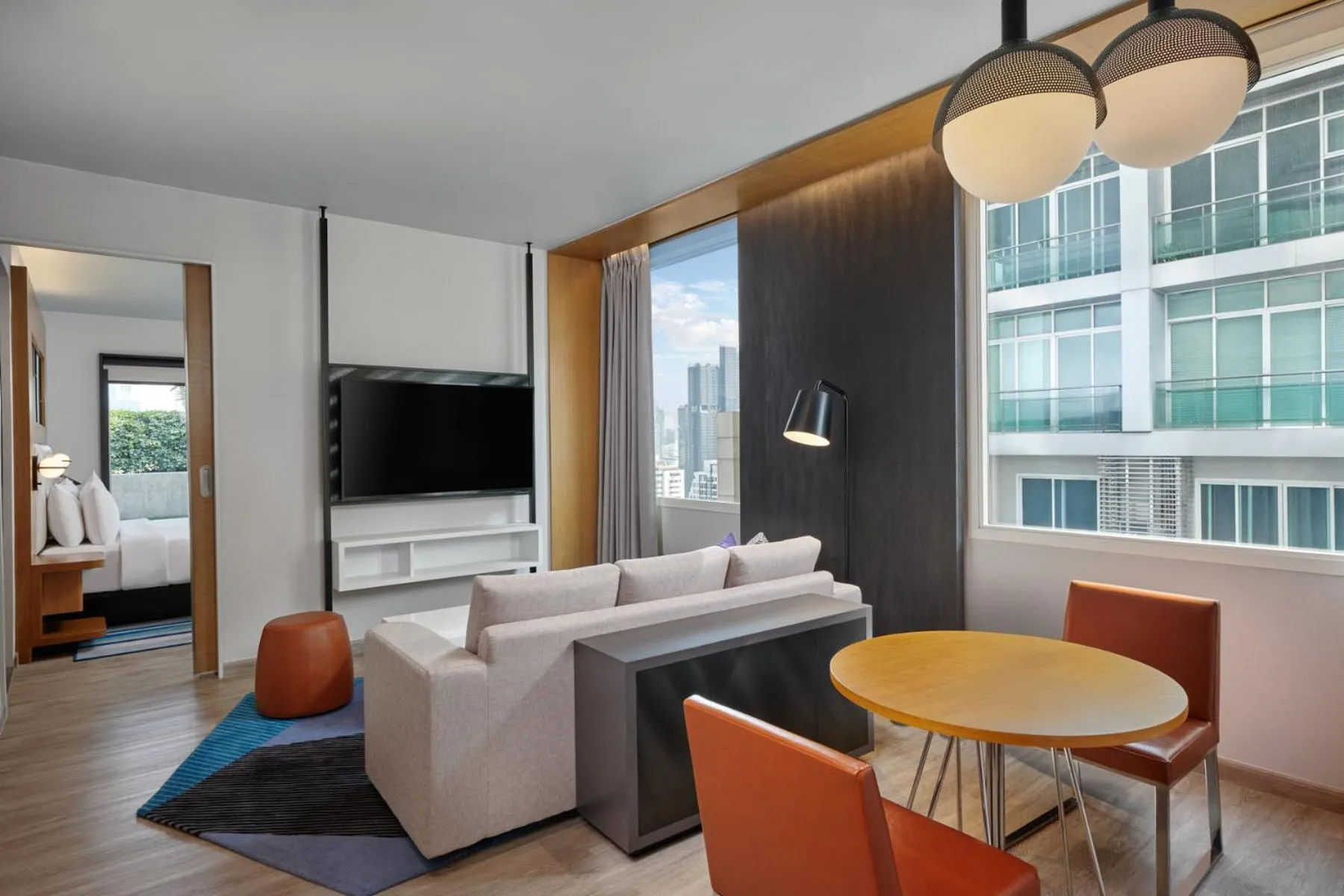 Living room in Aloft Bangkok - Sukhumvit 11