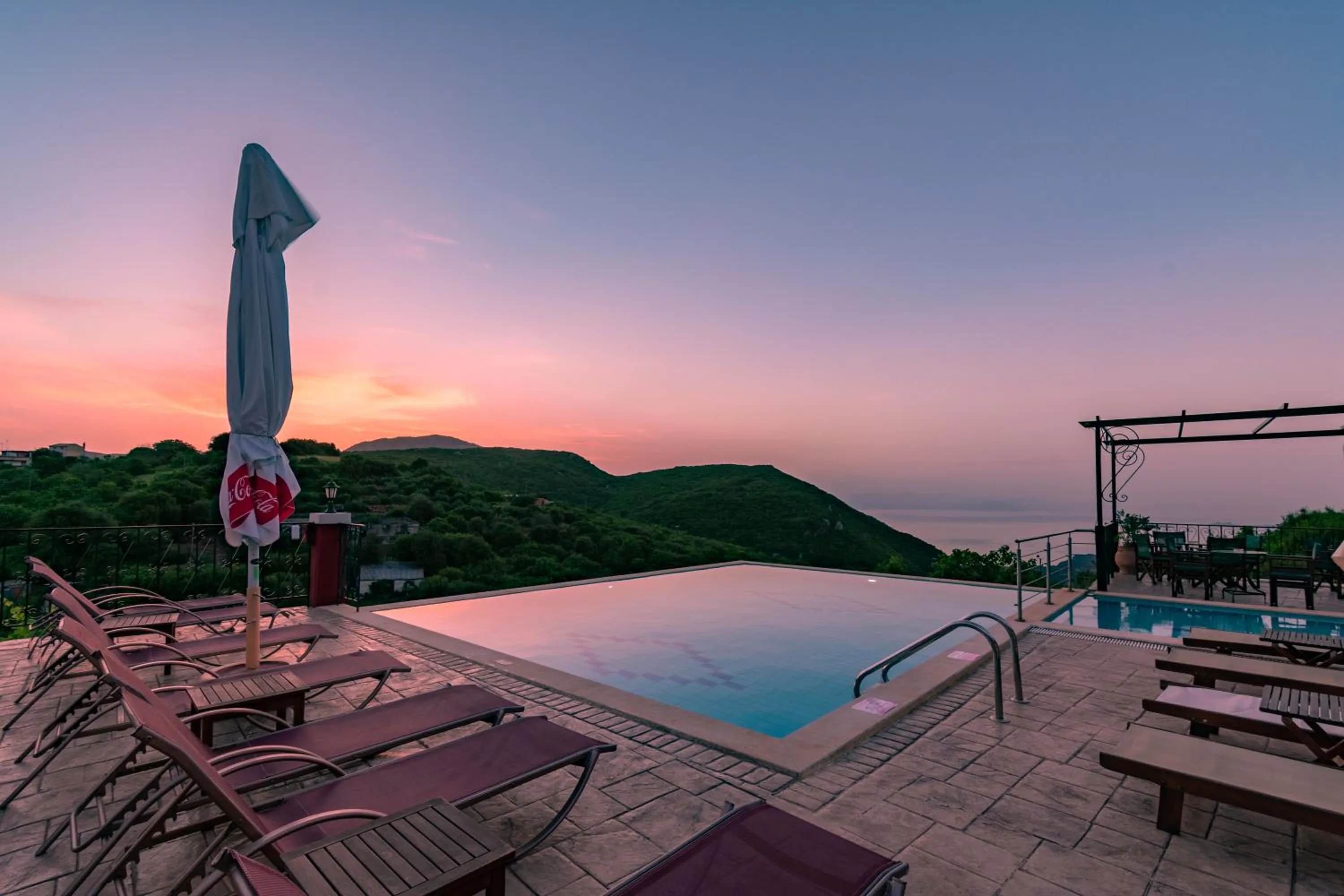 Swimming pool in Corfu Sokraki Villas