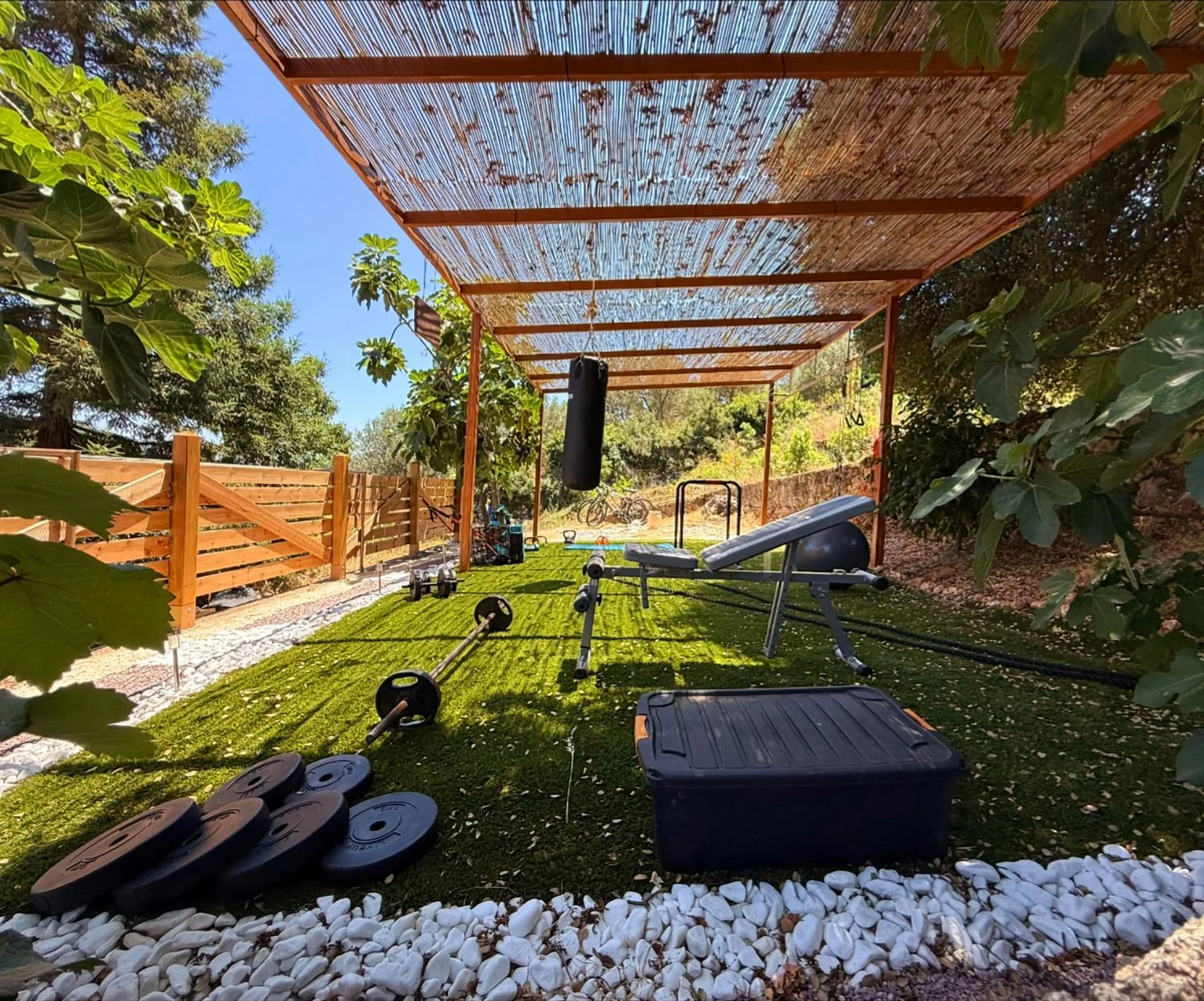 Fitness centre/facilities in Corfu Sokraki Villas