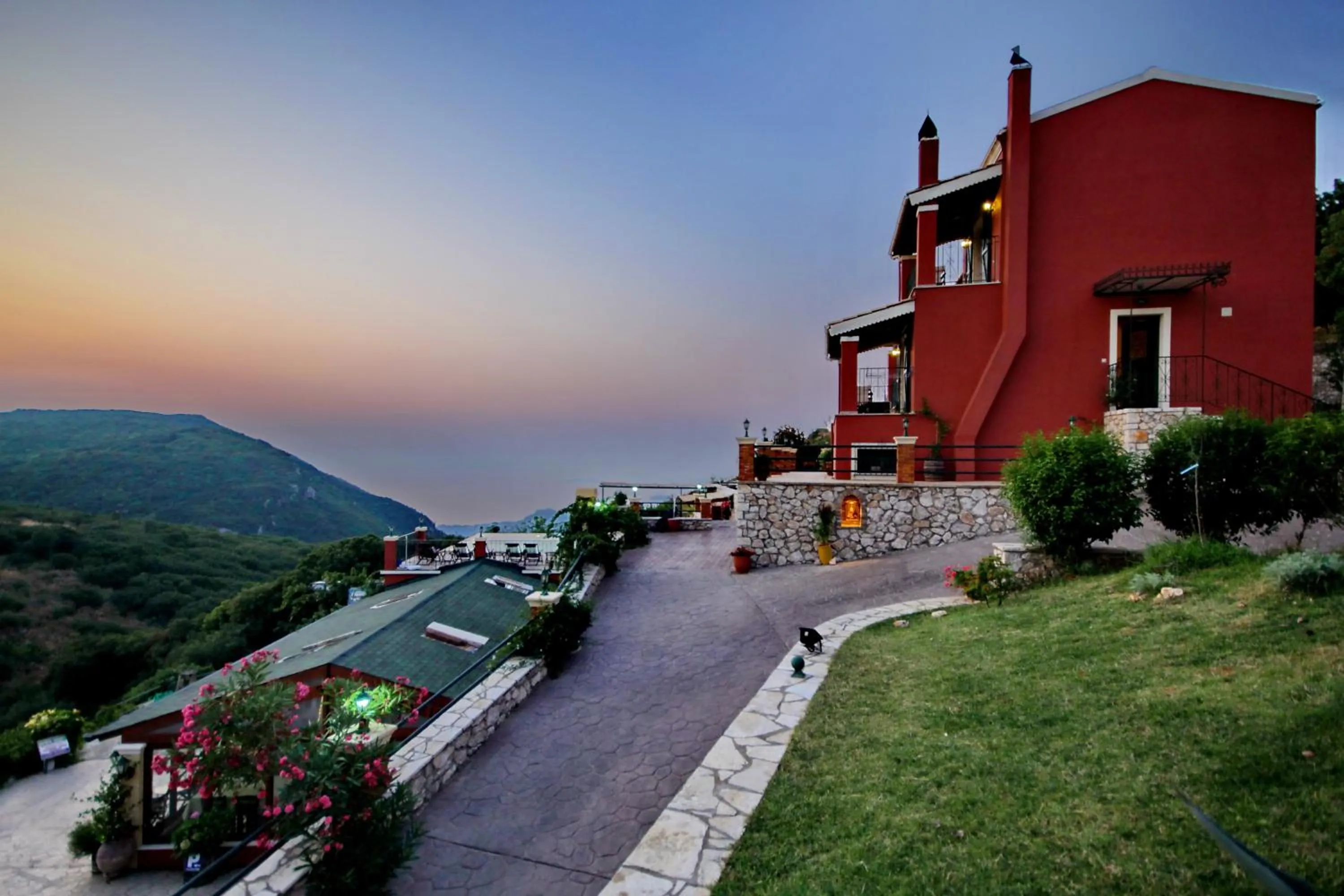 On site in Corfu Sokraki Villas