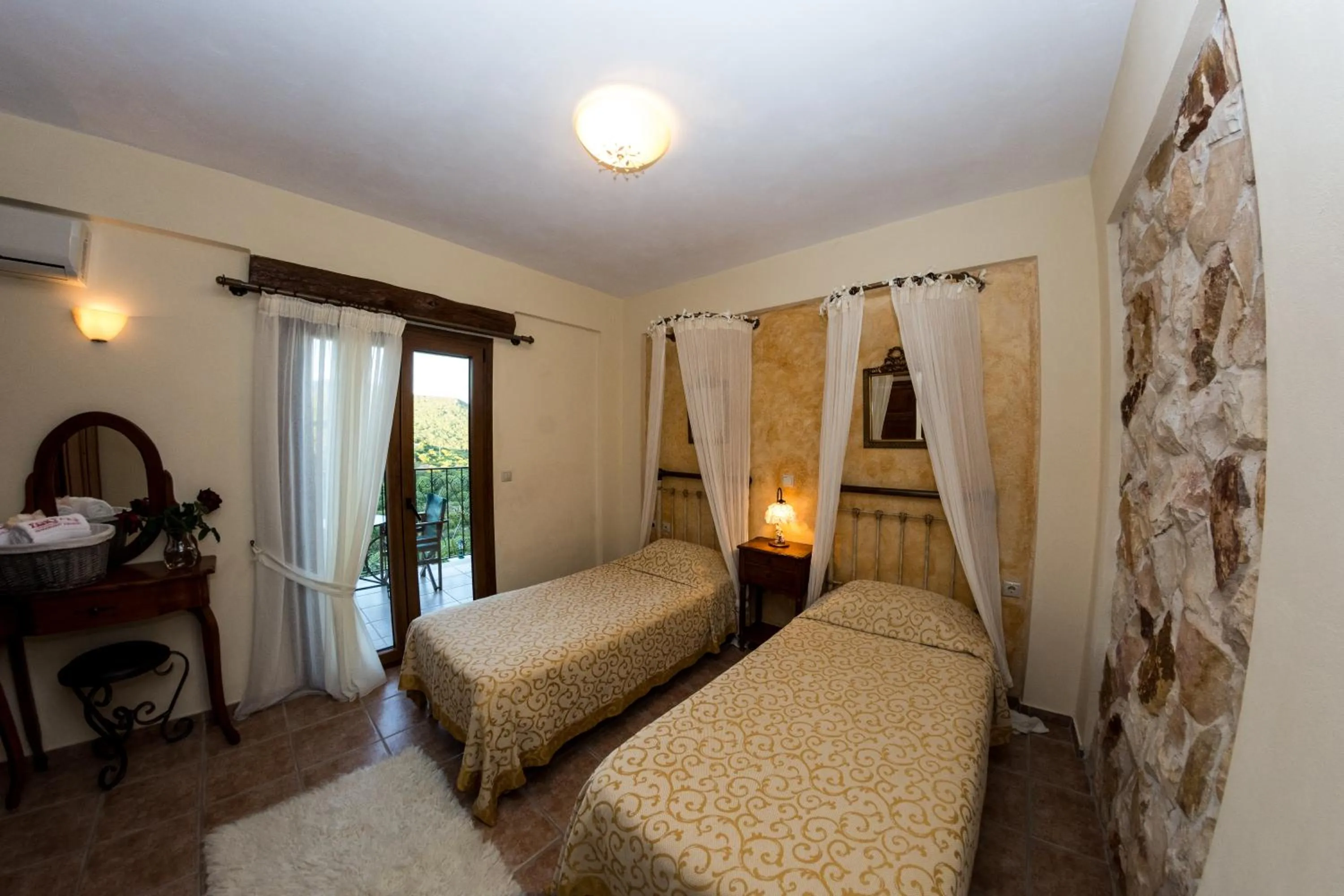Bedroom, Bed in Corfu Sokraki Villas