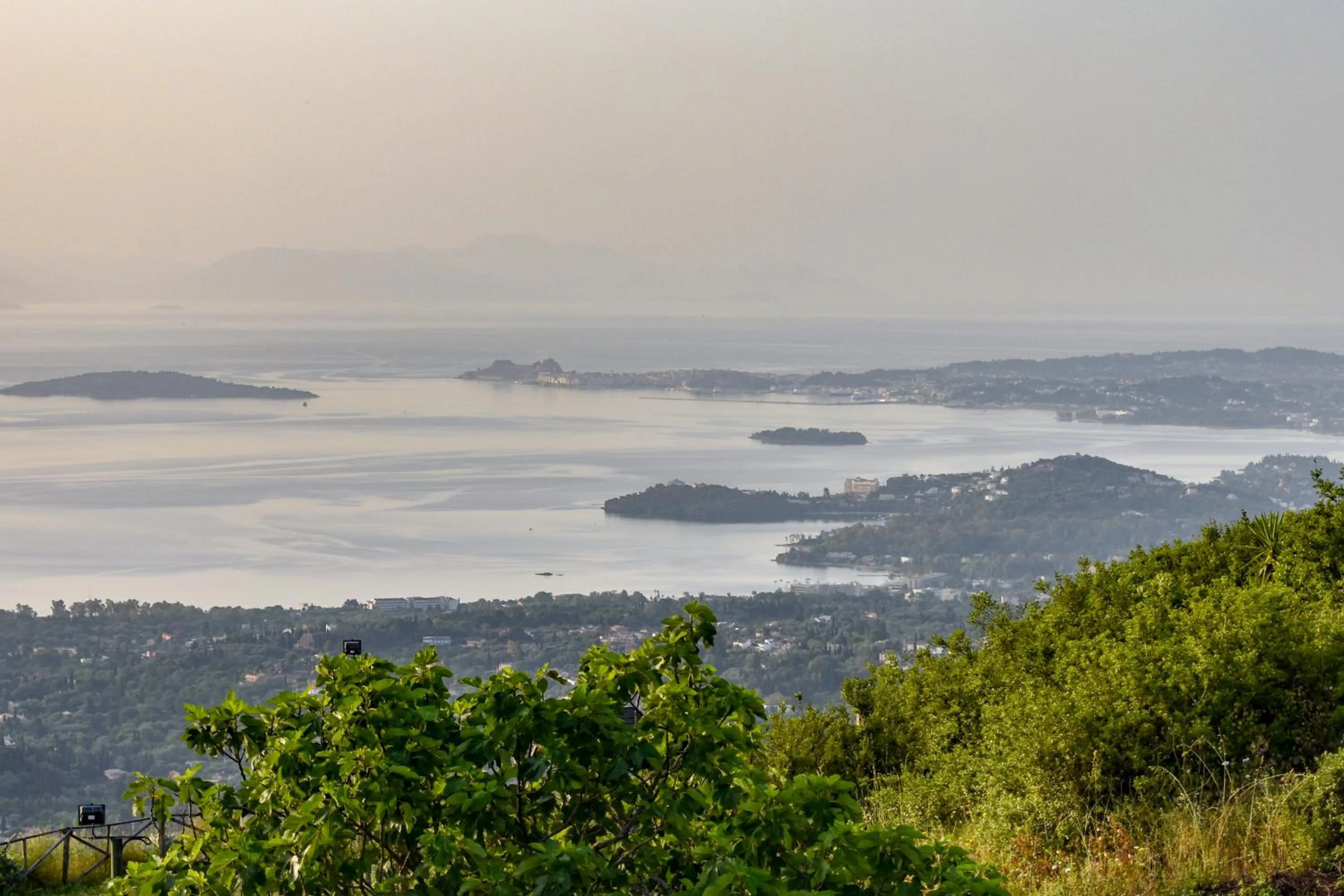 City view in Corfu Sokraki Villas