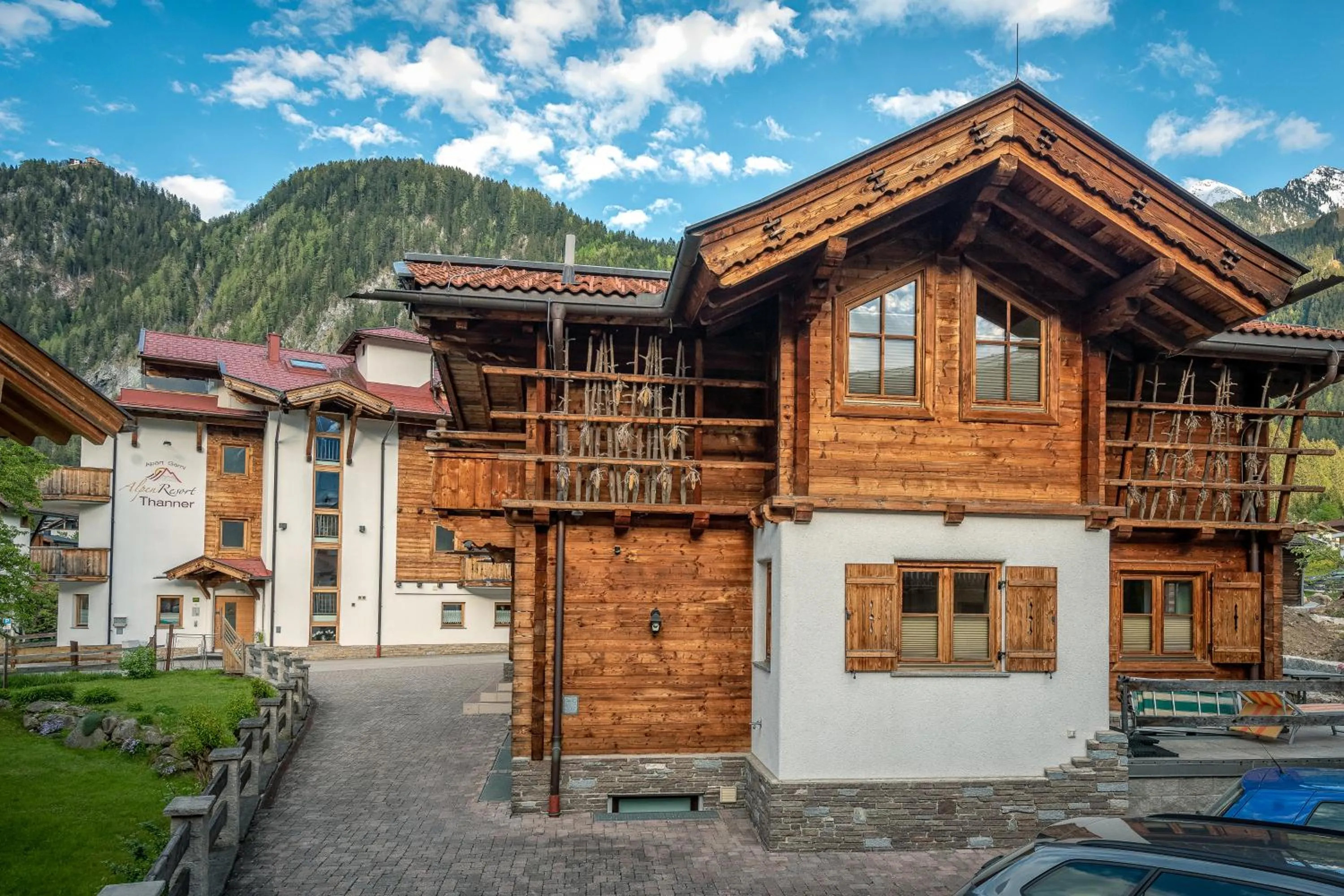 Property building in Alpenresort Thanner