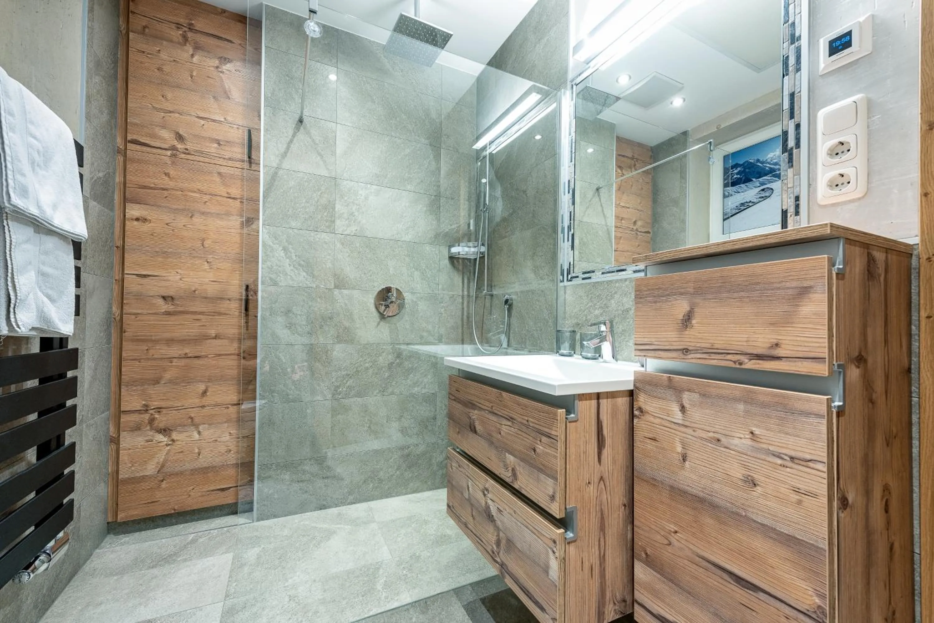 Bathroom in Alpenresort Thanner