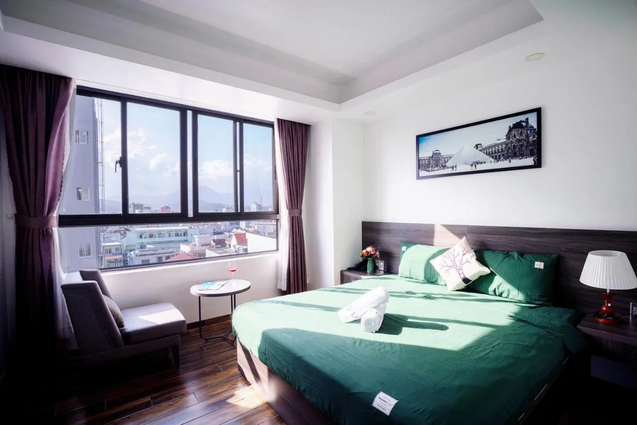 Bed in La Casa Hotel Nha Trang