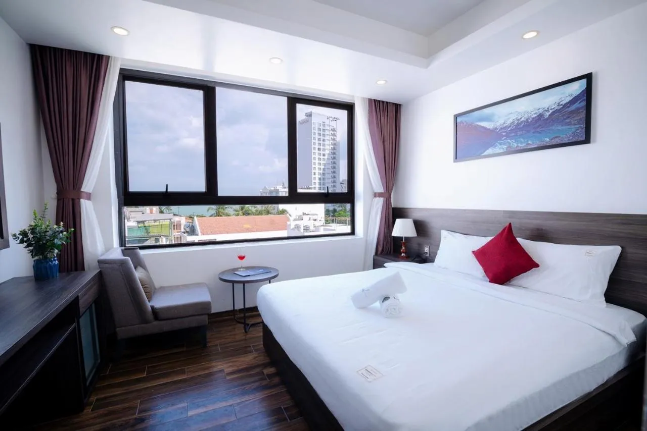 Bed in La Casa Hotel Nha Trang