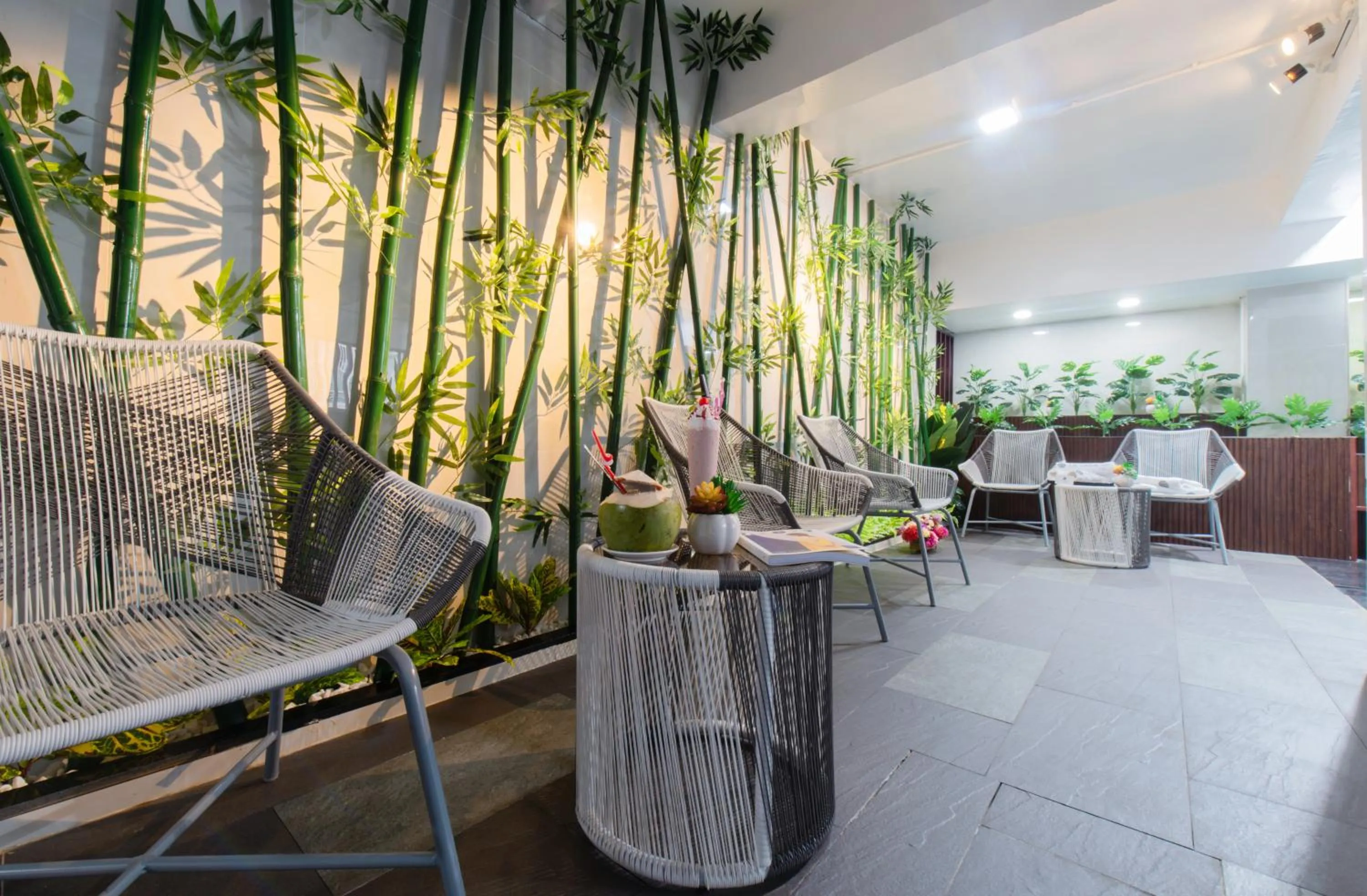 Seating area in La Casa Hotel Nha Trang