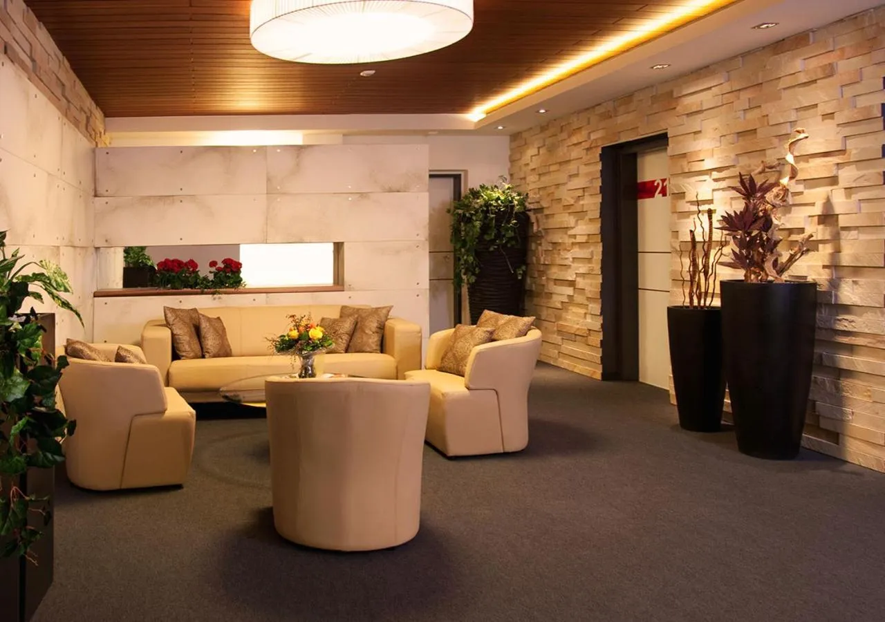 Lobby or reception in Hotel Blumauer