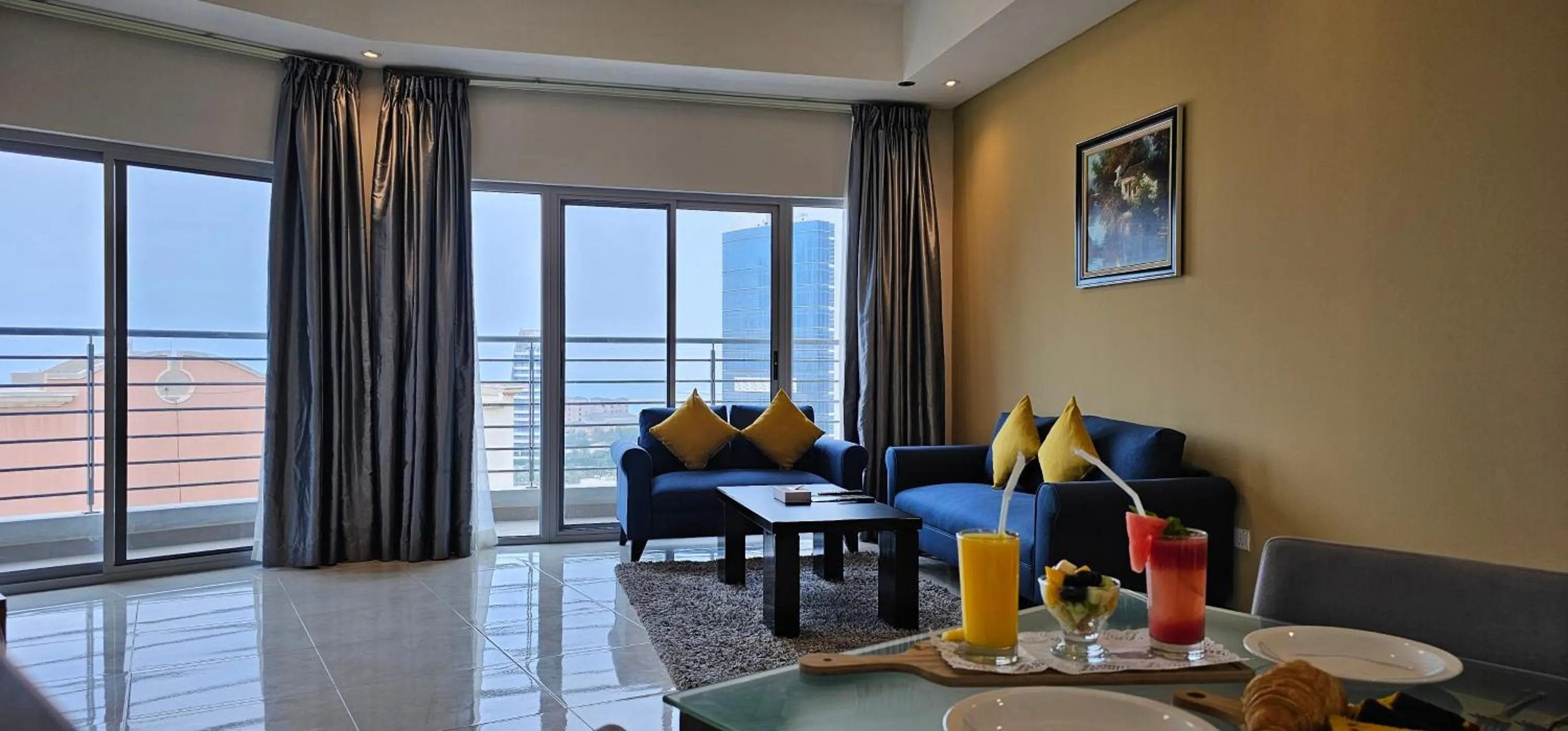 Living room in Loumage S Suites and Spa