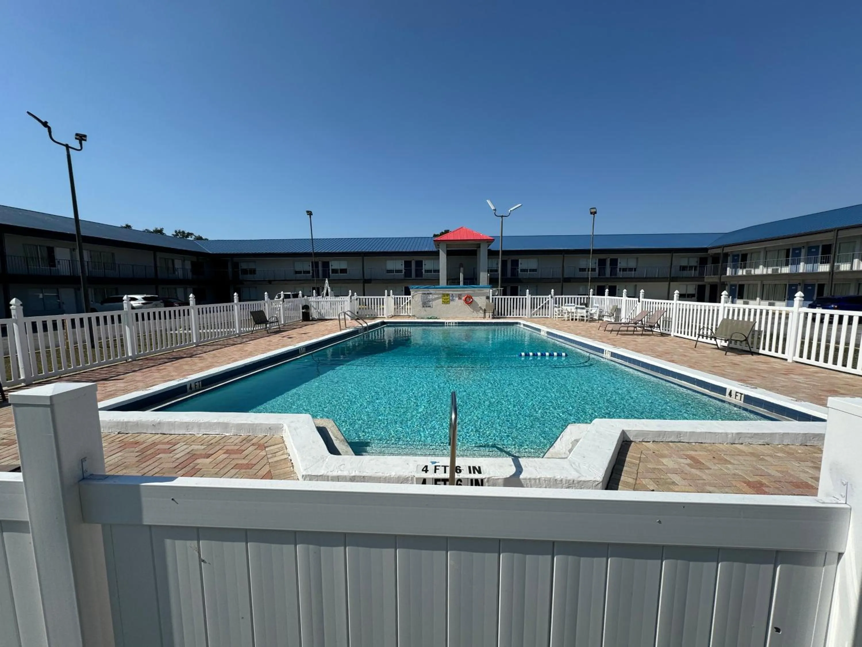 Swimming pool in Studio 6-Englewood, FL