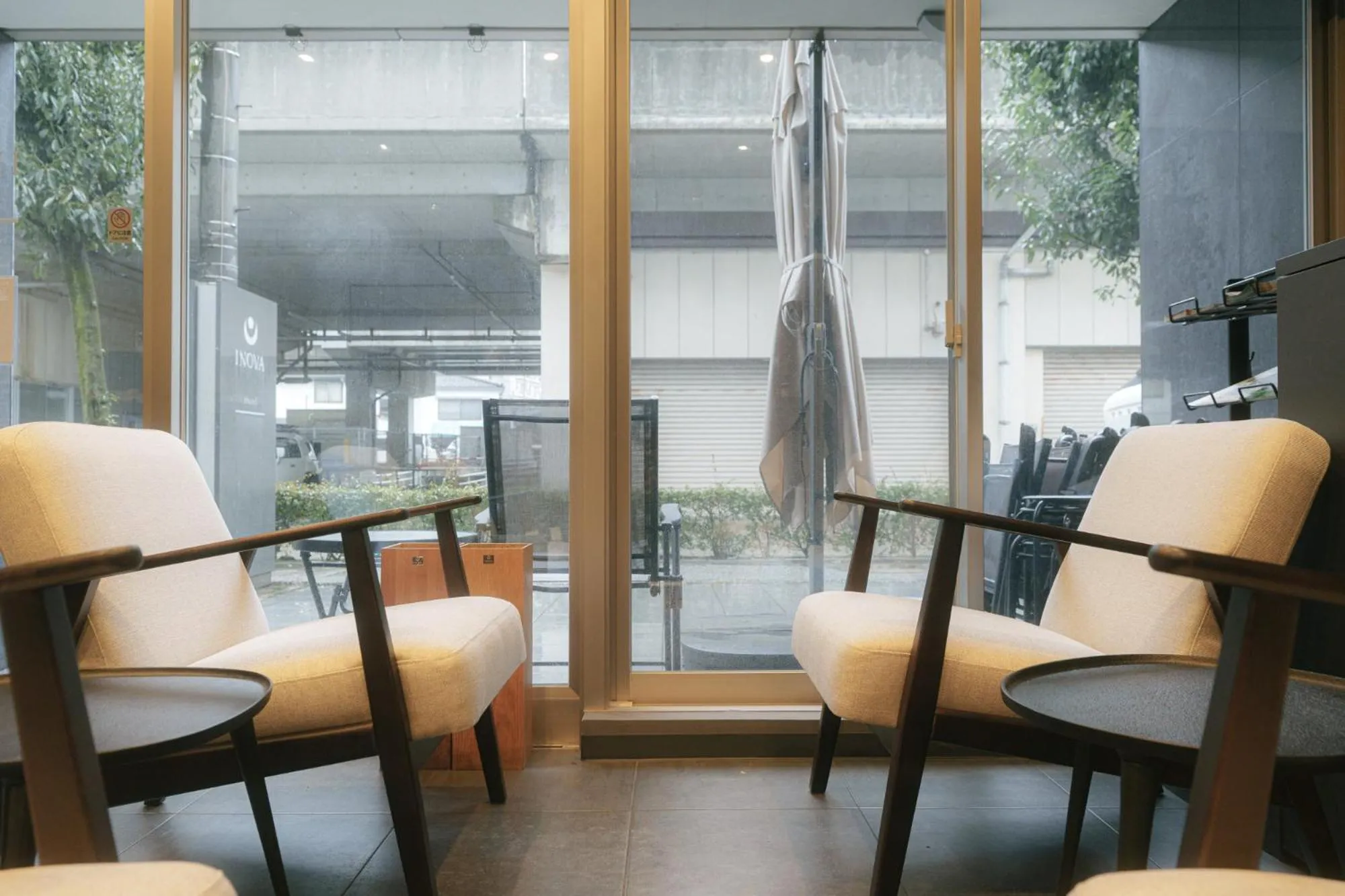 Communal lounge/ TV room in INOVA Kanazawa