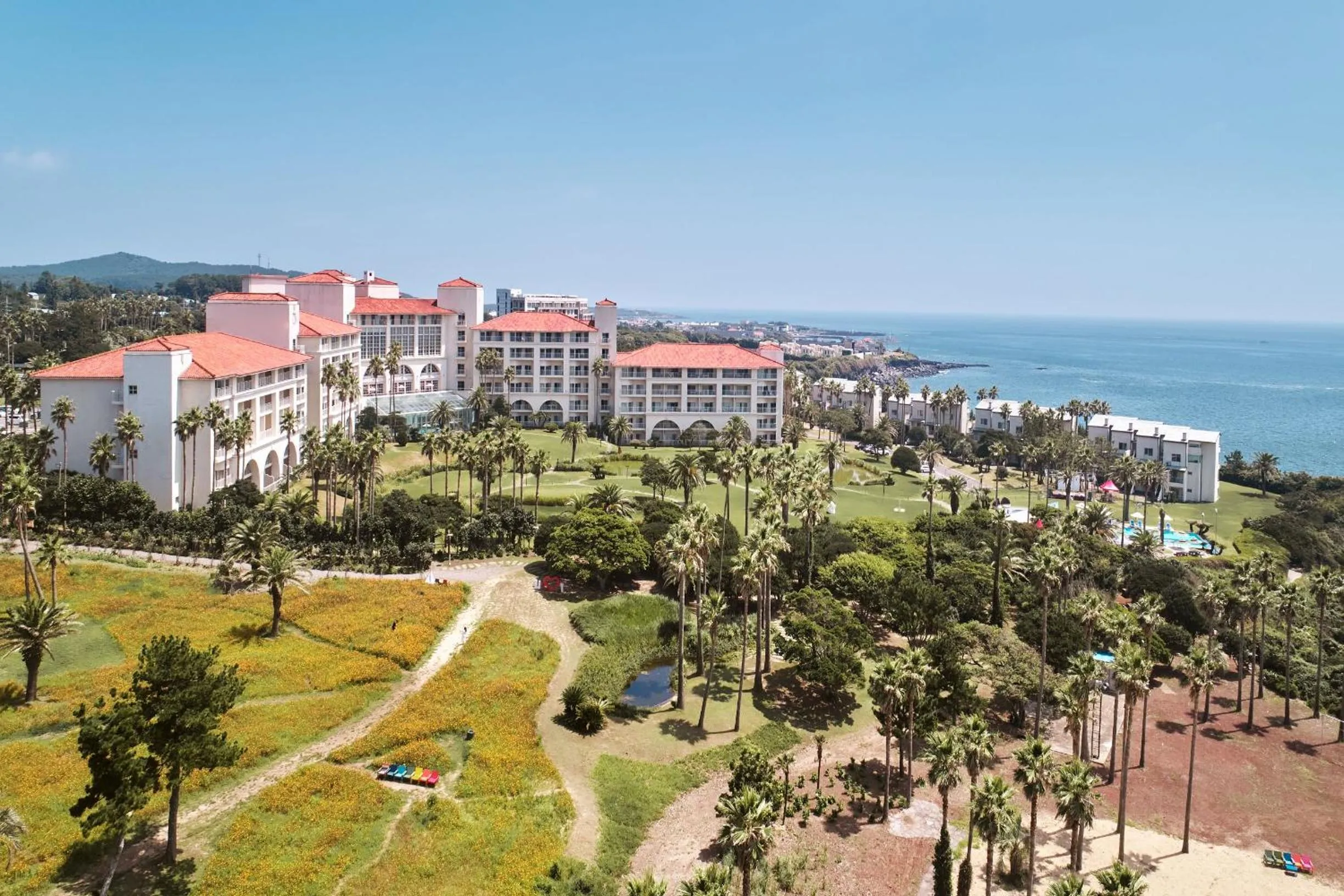 Bird's eye view in Sono Calm Jeju
