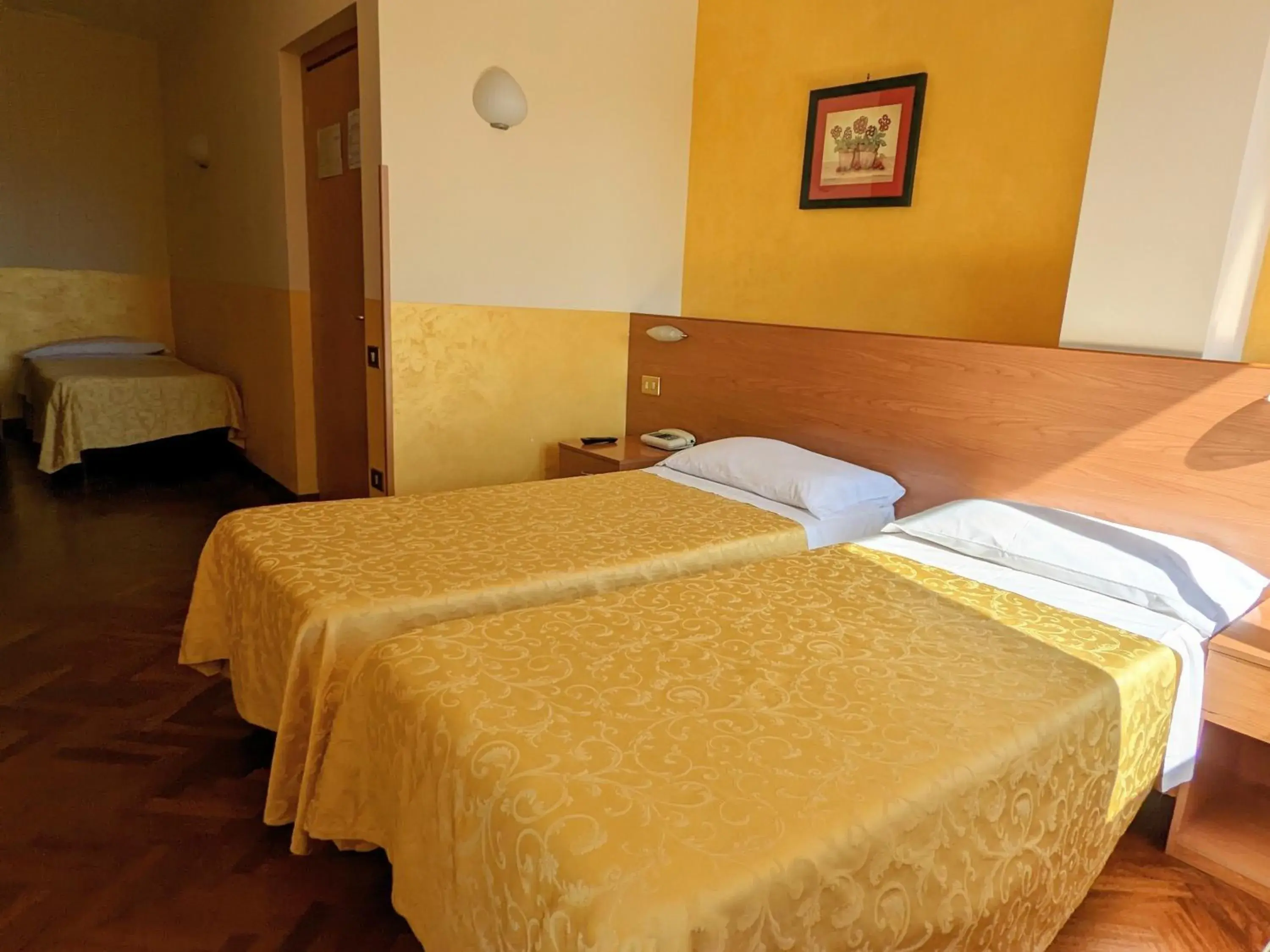 Basic Triple Room - single occupancy in Hotel Del Sole Basic Triple Room - single occupancy in Hotel Del Sole