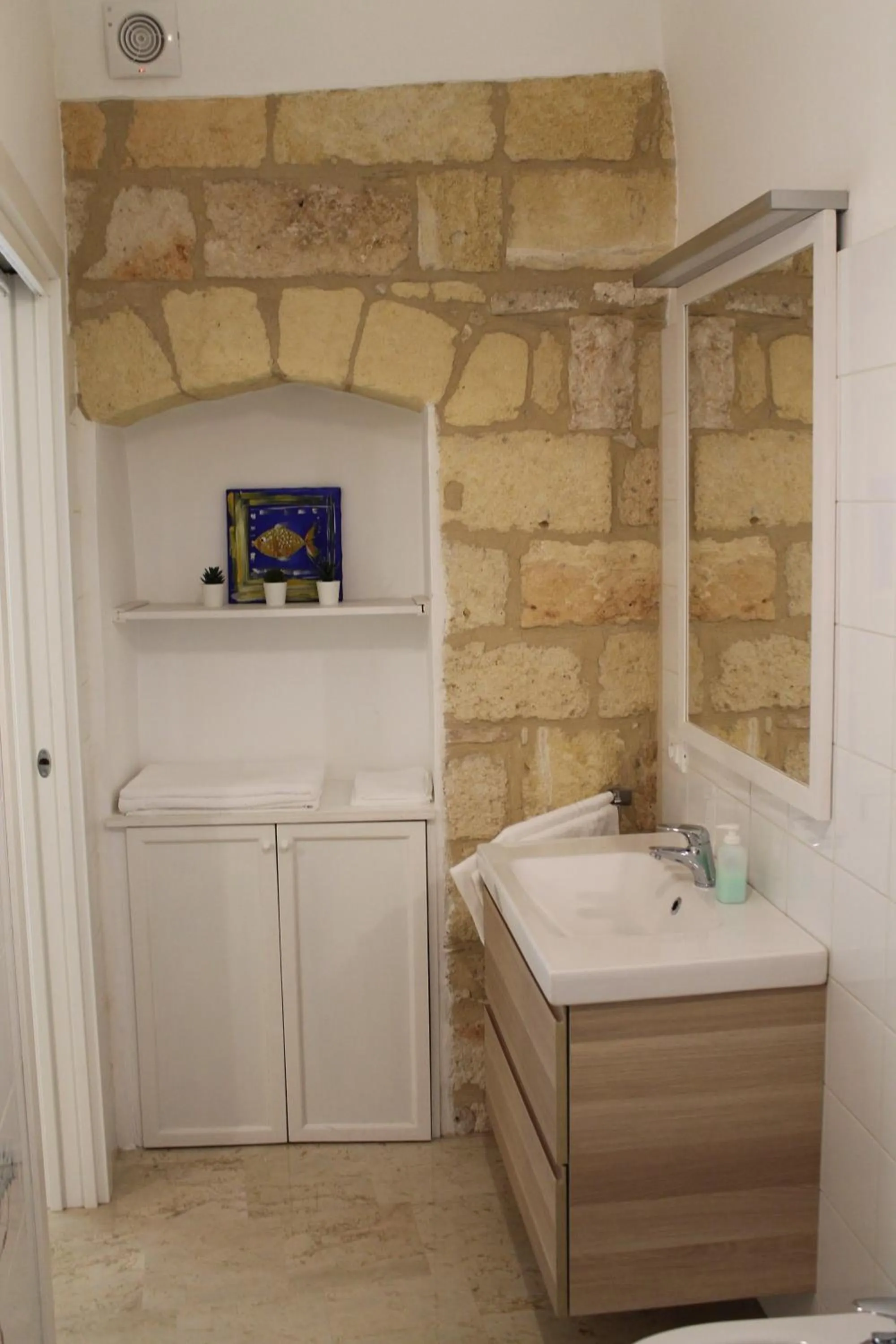 Bathroom in B&B piazza Garibaldi