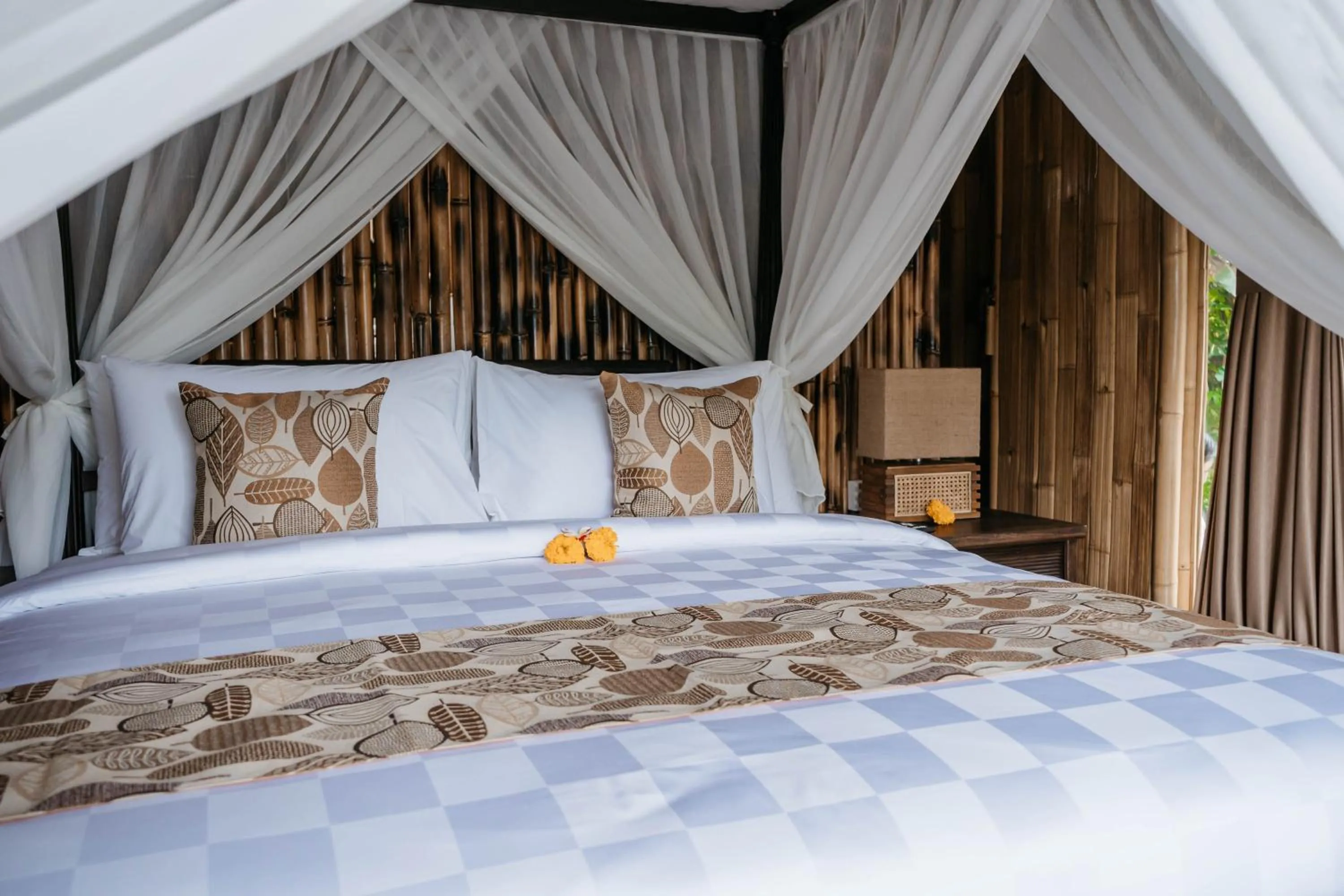 Bedroom, Bed in Wadari Retreat Villa Ubud