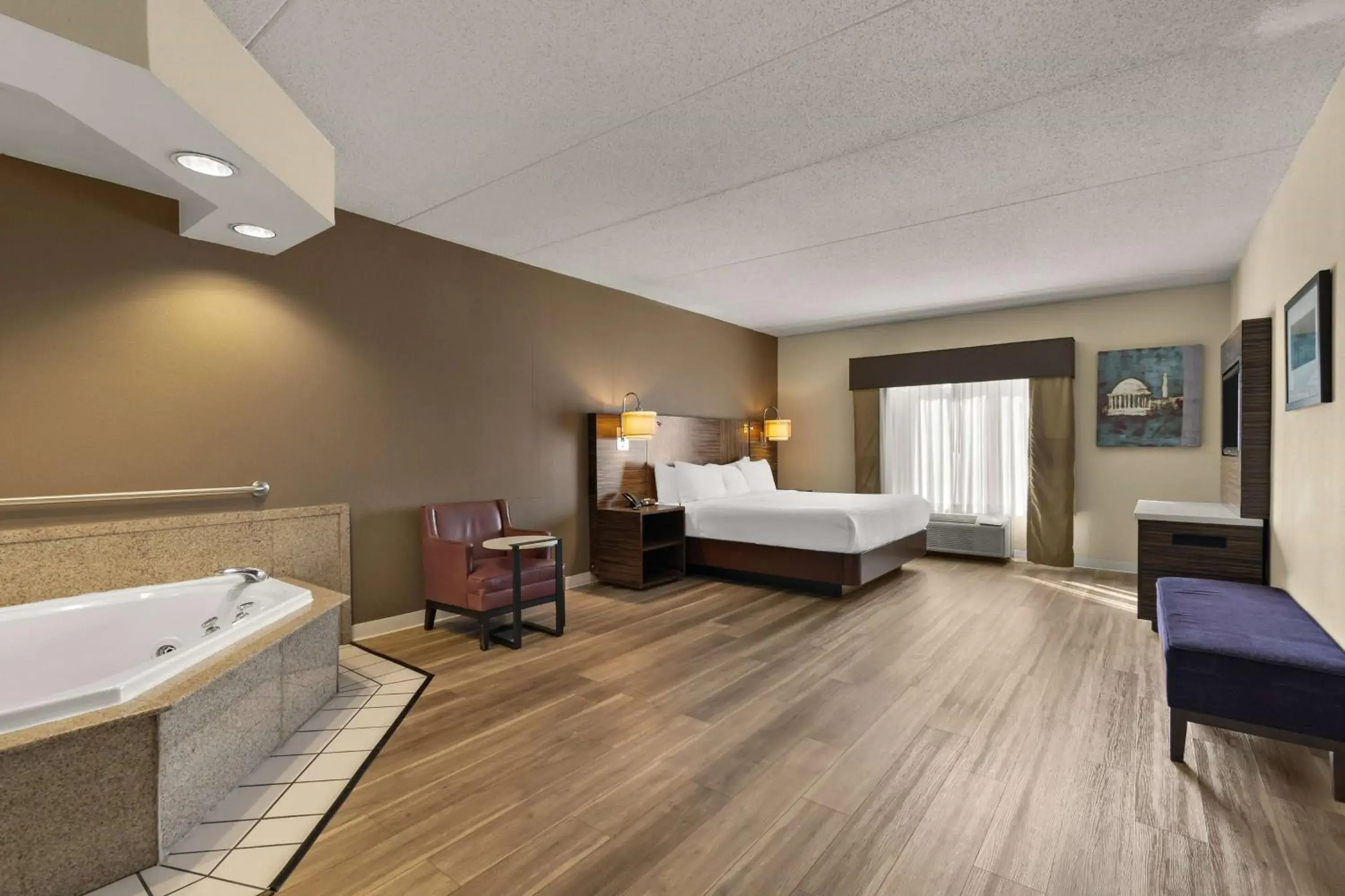 Deluxe King Studio Suite - Non-Smoking in Ramada by Wyndham Harrisburg/Hershey Area Deluxe King Studio Suite - Non-Smoking in Ramada by Wyndham Harrisburg/Hershey Area