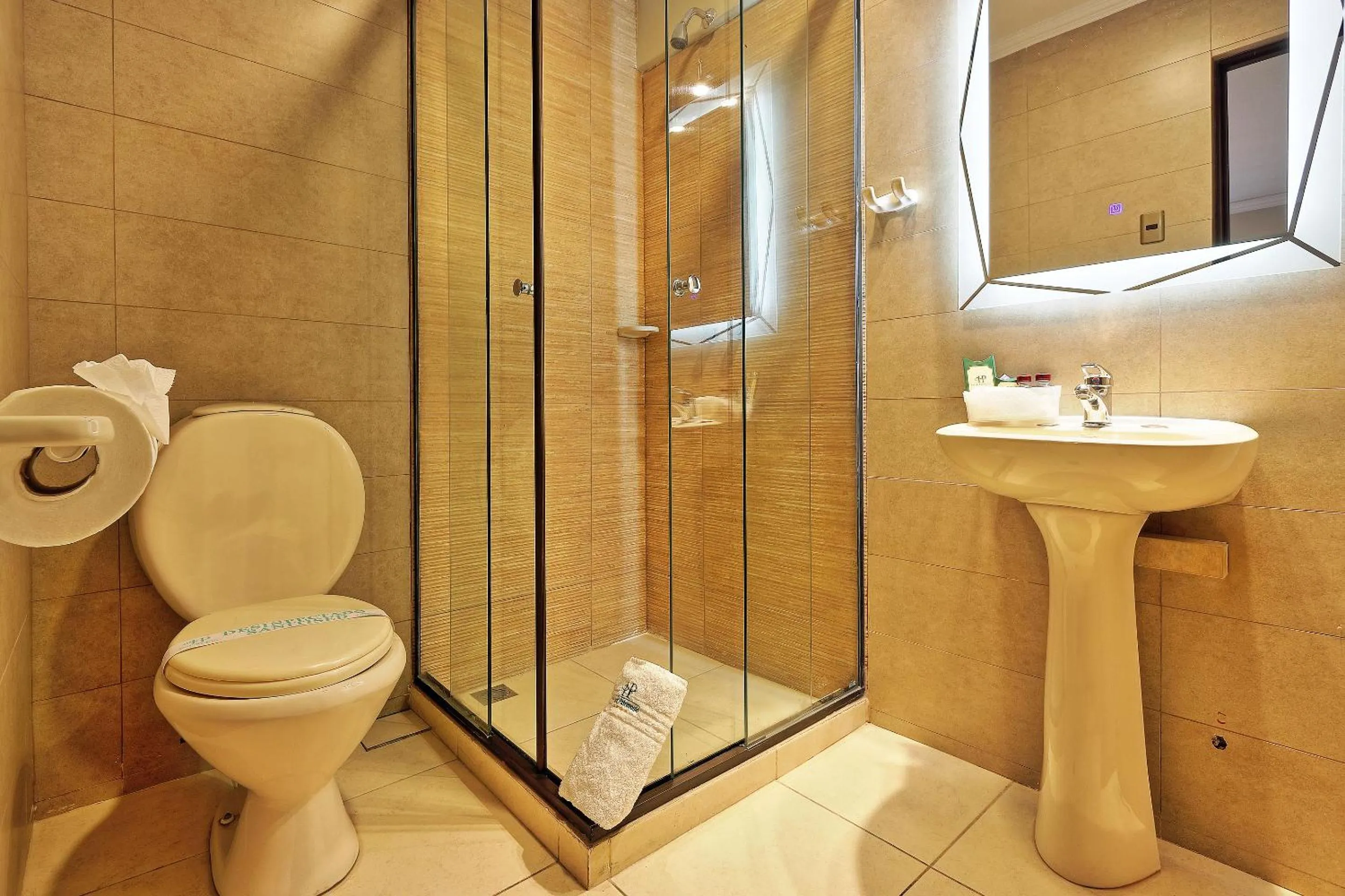 Bathroom in Hostal Patrimonio - Potosi